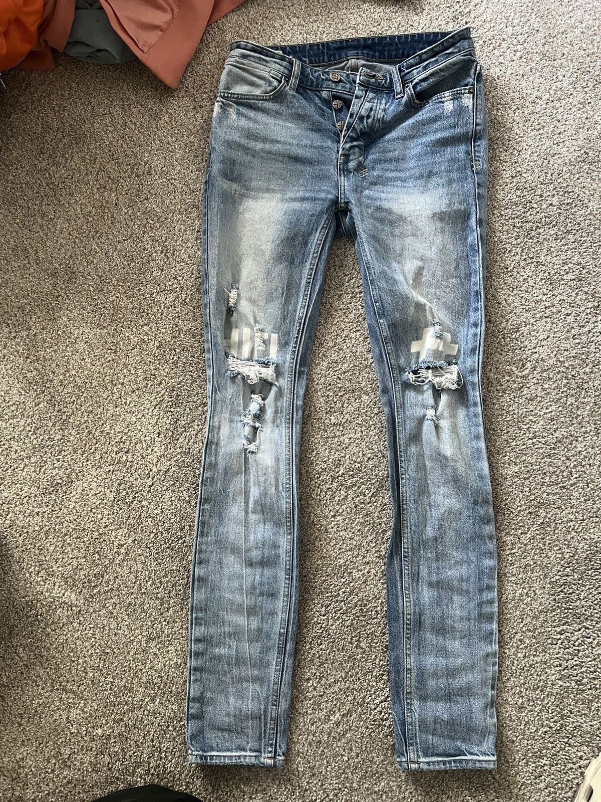 Ksubi Ksubi hifi vertigo van winkle jeans Size US 30 / EU 46 - 1 Thumbnail