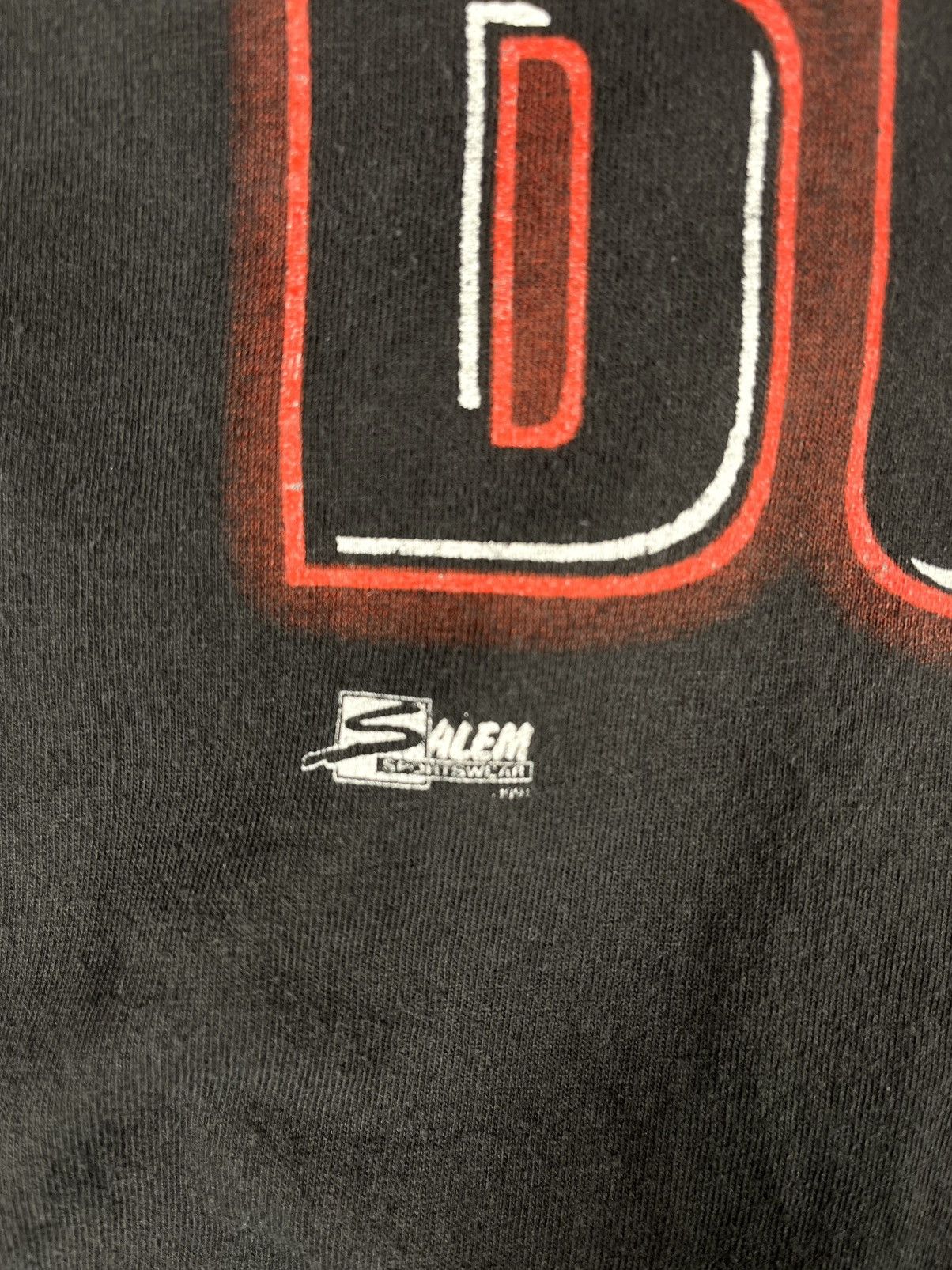Salem Sportswear Chicago Bulls 1990s Salem Sportswear Double-Layer Tee Size US L / EU 52-54 / 3 - 3 Thumbnail
