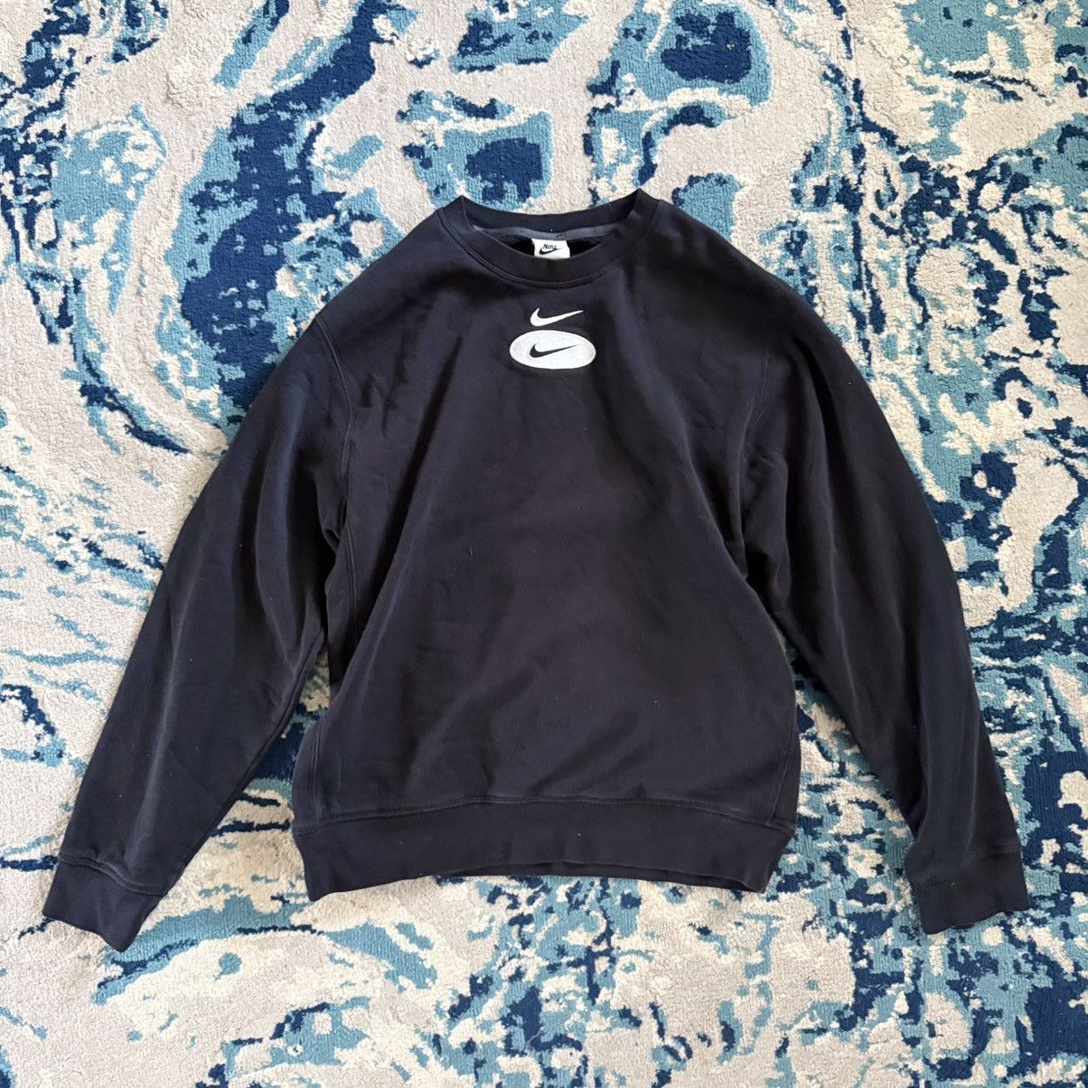 Nike Vintage Nike black crewneck Size M / US 6-8 / IT 42-44 - 1 Thumbnail