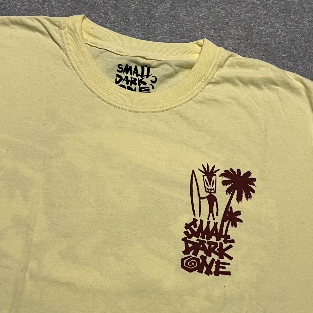 Plague Boulevard New Lil Darkie Small Dark One Tiki Hawaii Graphic Logo Tee Size US L / EU 52-54 / 3 - 4 Thumbnail