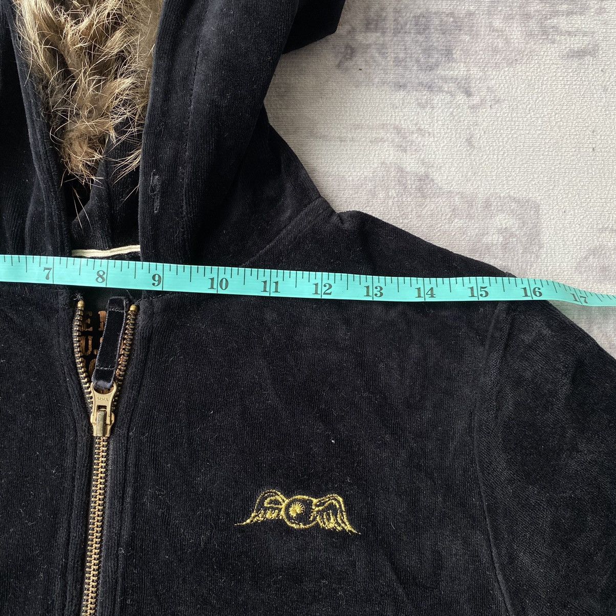 If Six Was Nine × Le Grande Bleu (L.G.B.) × Von Dutch Von Dutch Raccoon Fur Zipper Hoodie Size US XS / EU 42 / 0 - 15 Thumbnail