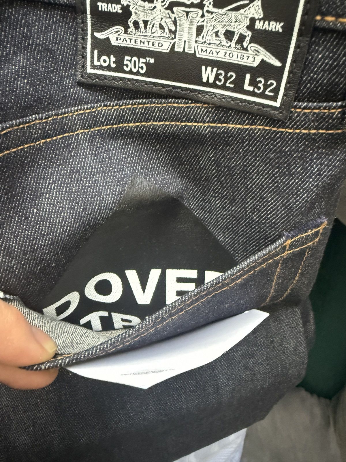 Levi's NEW LEVIS 505 Dover Street Market 20TH raw jeans made in SF Size US 32 / EU 48 - 12 Thumbnail