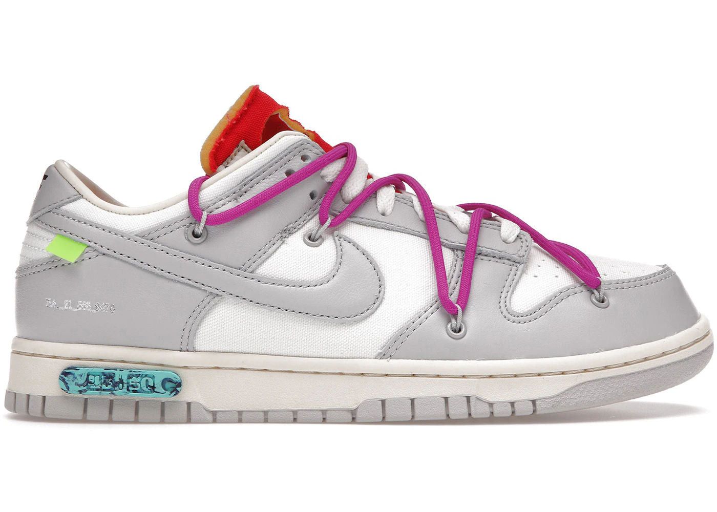 Nike Dunk Low Off-White Lot 45 Size US 9 / EU 42 - 1 Preview