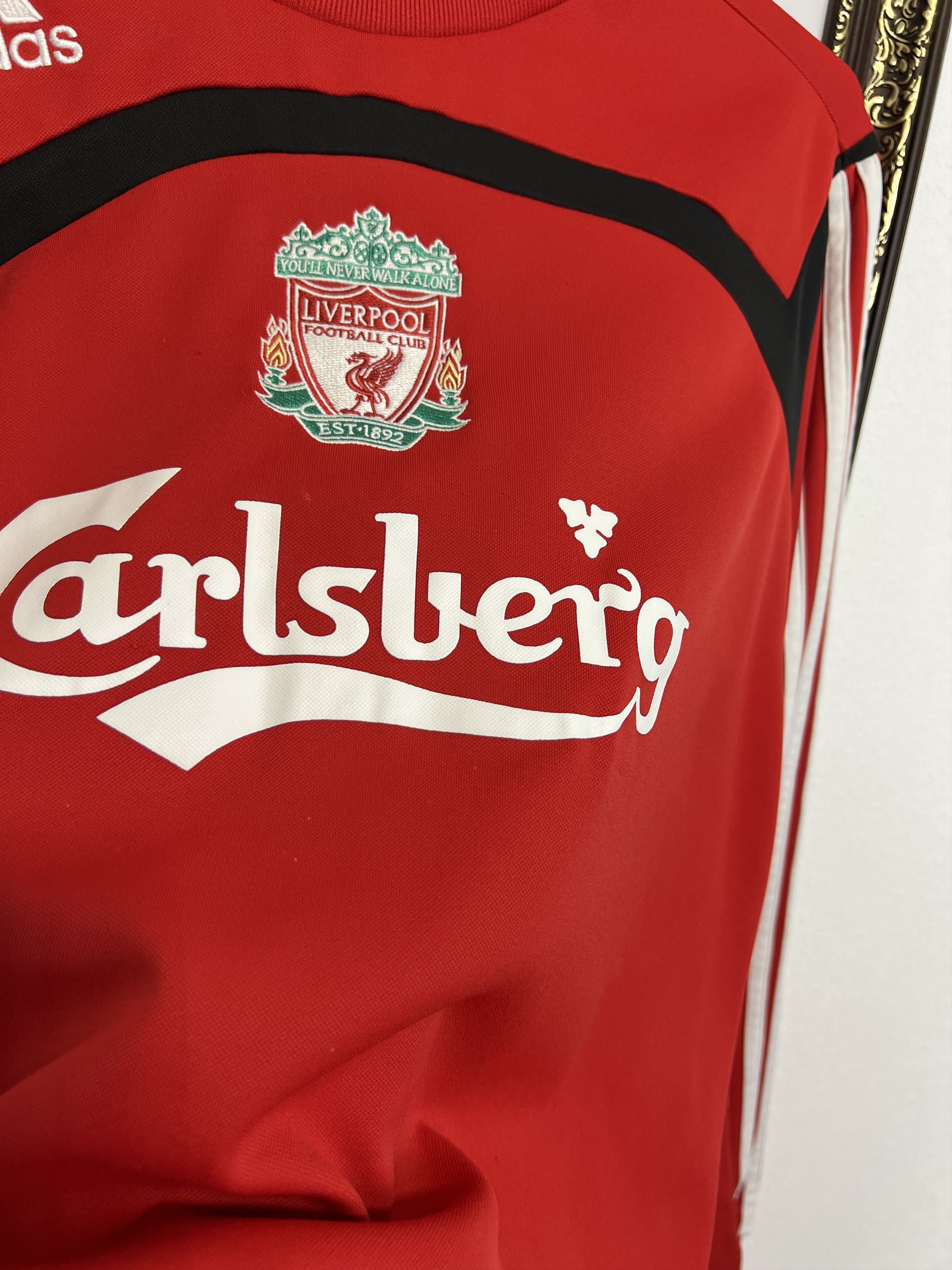 Adidas Liverpool Football Sweatshirt Soccer Track Top Jacket Size US S / EU 44-46 / 1 - 10 Thumbnail