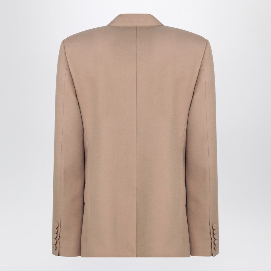Valentino o1d2blof1025 Double-breasted Jacket in Beige Size US M / EU 48-50 / 2 - 2 Thumbnail