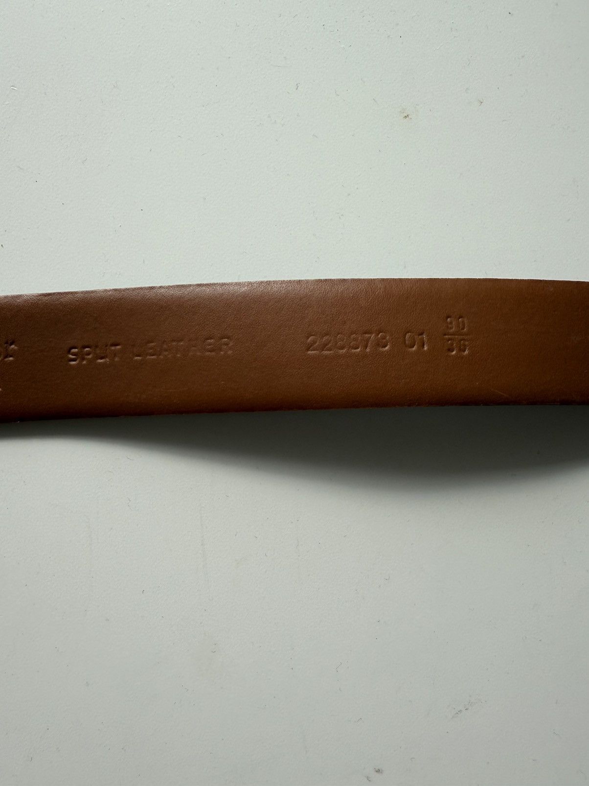 Dior Christian Dior Leather Belt Size ONE SIZE - 7 Thumbnail