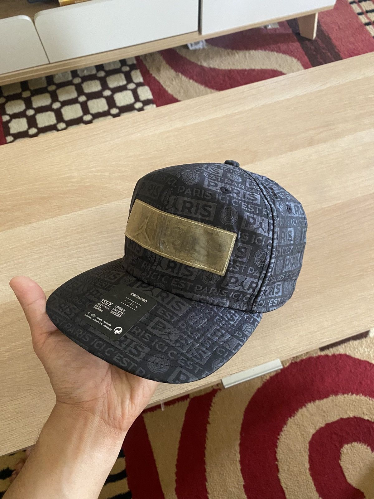 Nike Jordan x paris saint germain pro cap snapback Black Size ONE SIZE - 1 Thumbnail