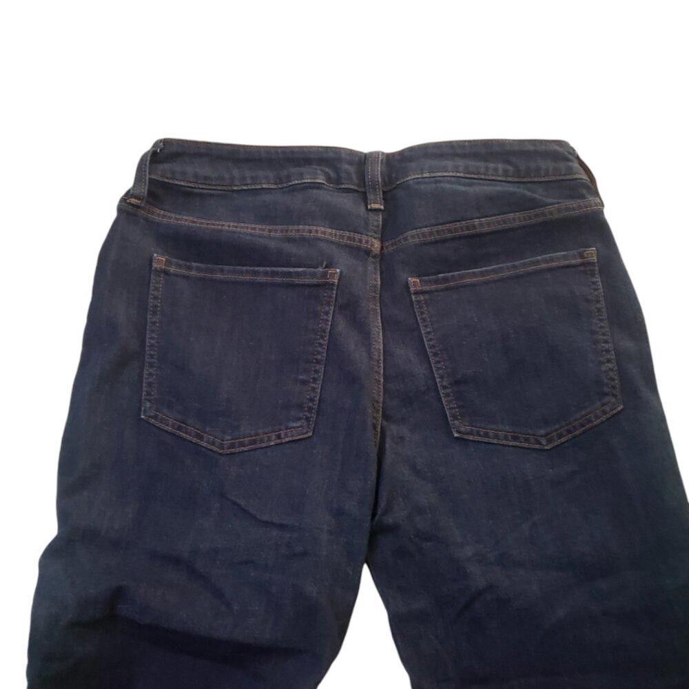 Chicos CT1792 Chico's Boyfriend Ankle Jeans Size 4R Size 27" / US 4 / IT 40 - 3 Thumbnail
