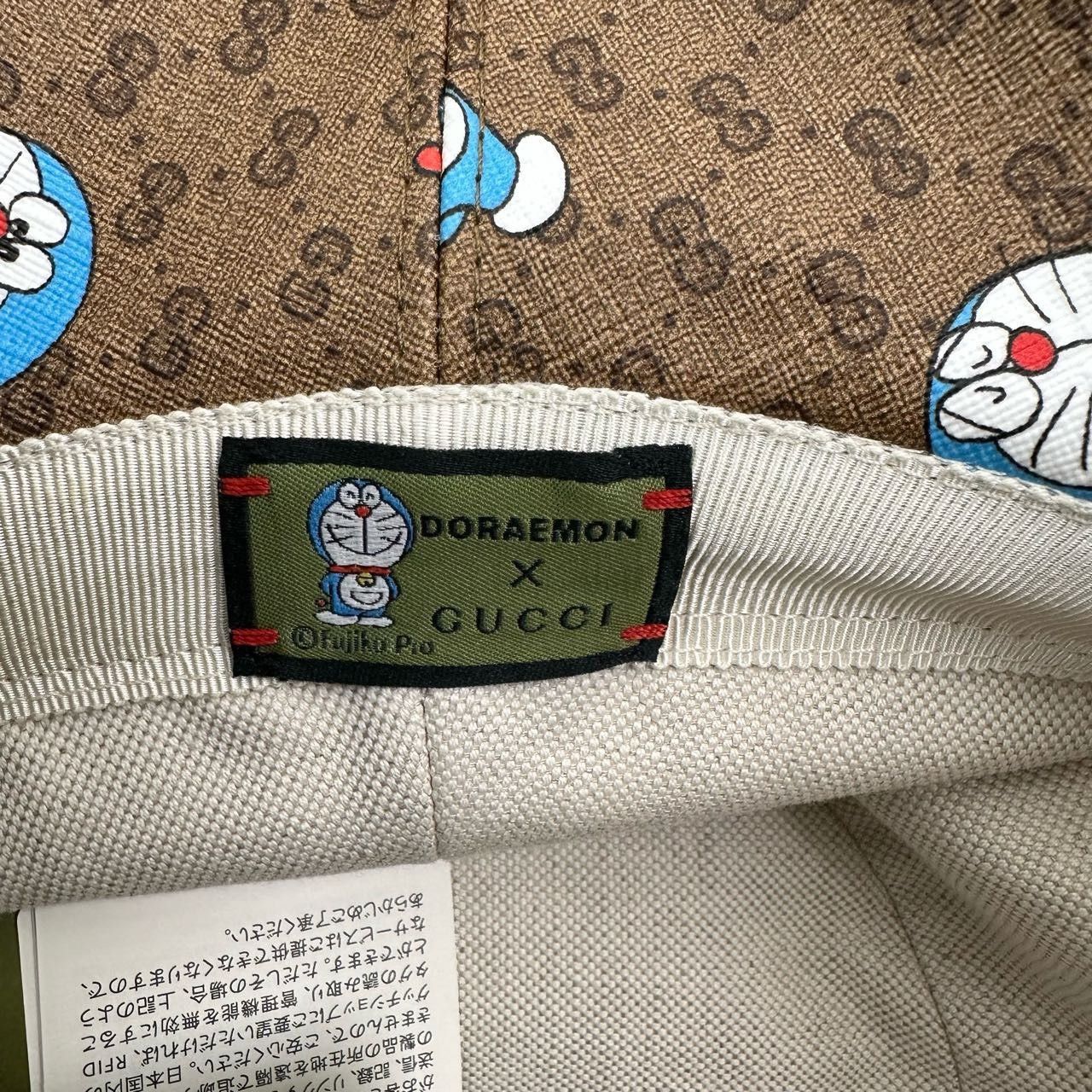 Gucci Gucci Co-branded Doraemon Old Flower Fisherman Hat 2501-Nex Size ONE SIZE - 5 Thumbnail