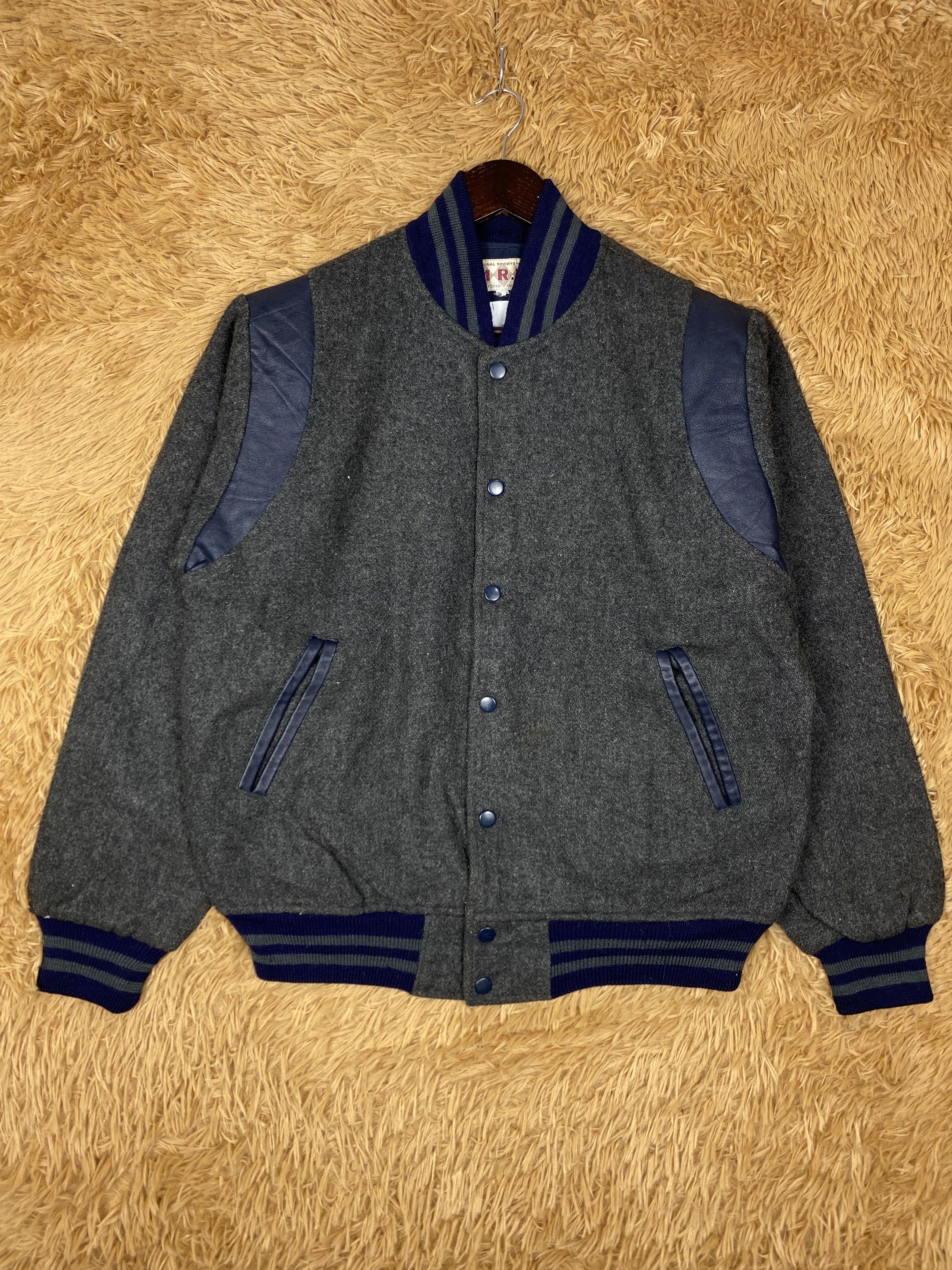 MLB Vintage M R. W Varsity Jacket DJ0341 Size US S / EU 44-46 / 1 - 1 Thumbnail