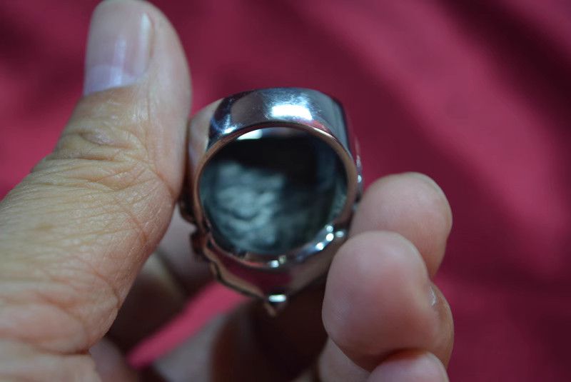 Jewelry Transformers Jewelry Rings Open Size Chrome Ring (Size 7-13) Size ONE SIZE - 5 Thumbnail