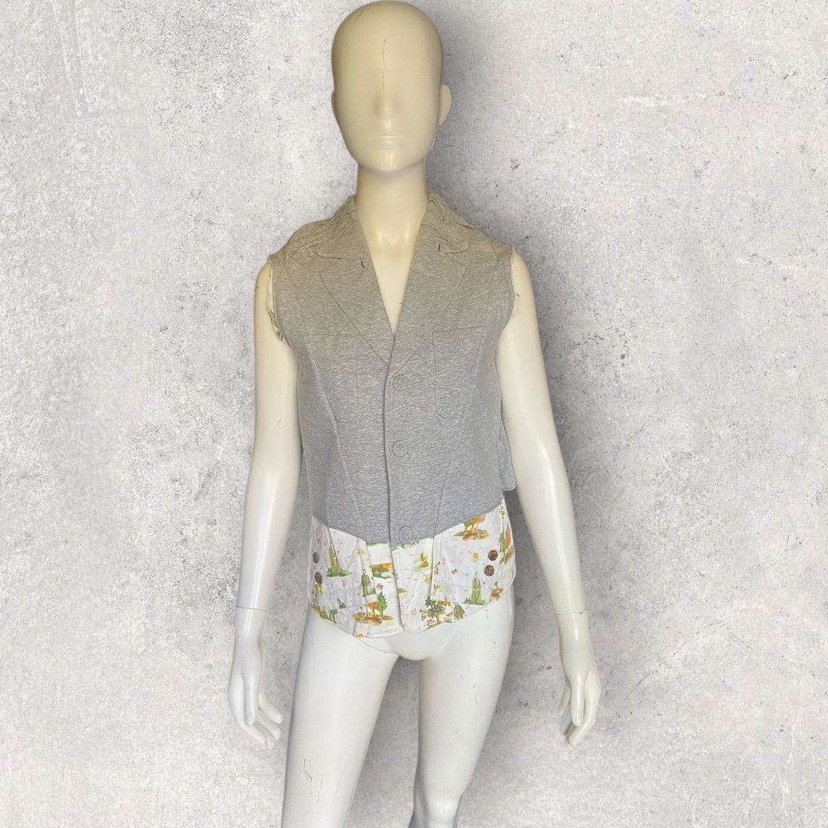 Undercover Vintage SS02 The Illusion Of Haze Sleeveless Blazer Size M / US 6-8 / IT 42-44 - 2 Thumbnail