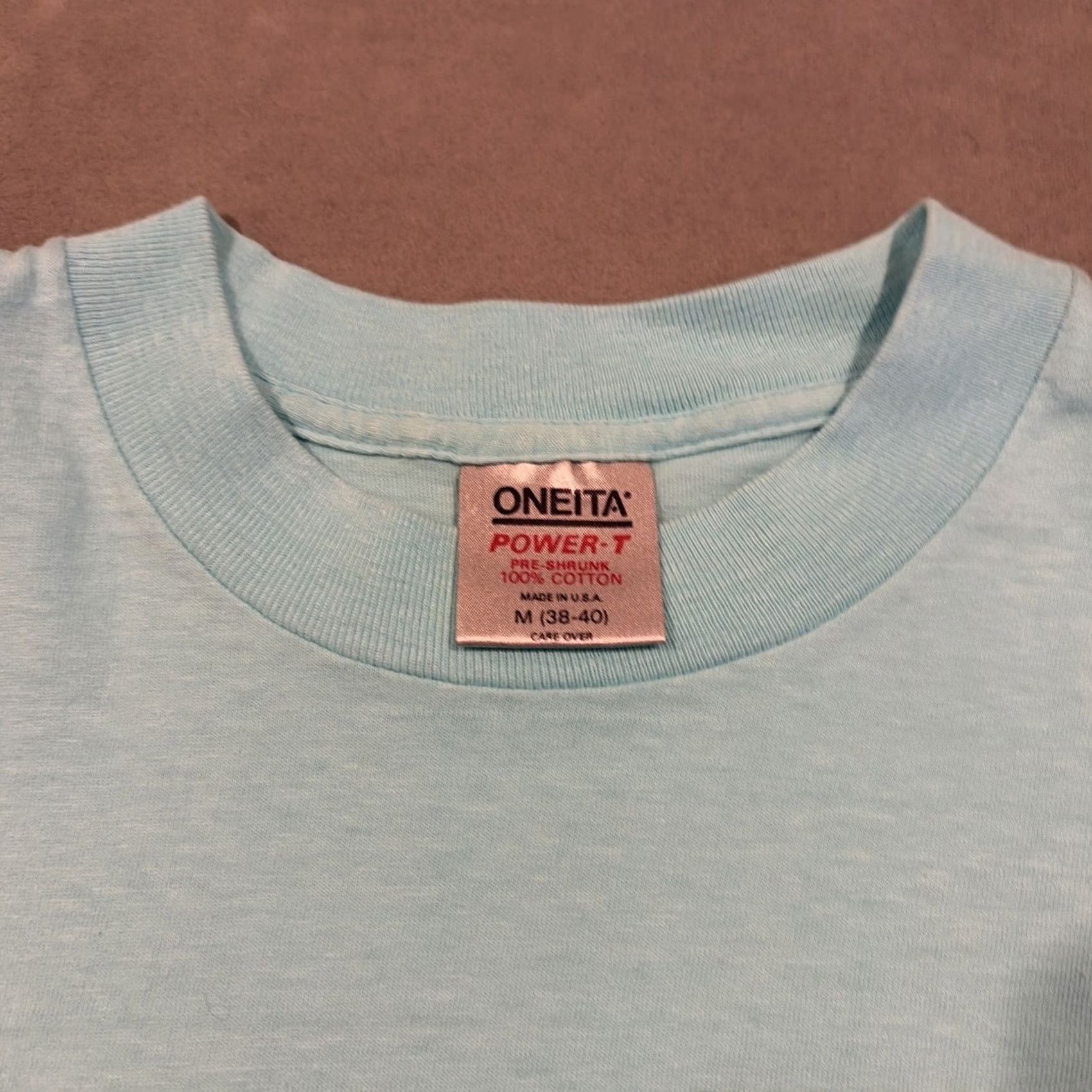 Vintage VINTAGE Oneida T Shirt Killington Vermont Equestrian Summer Showcase 1988 Medium Blue Mens M Shirt Size US M / EU 48-50 / 2 - 3 Thumbnail