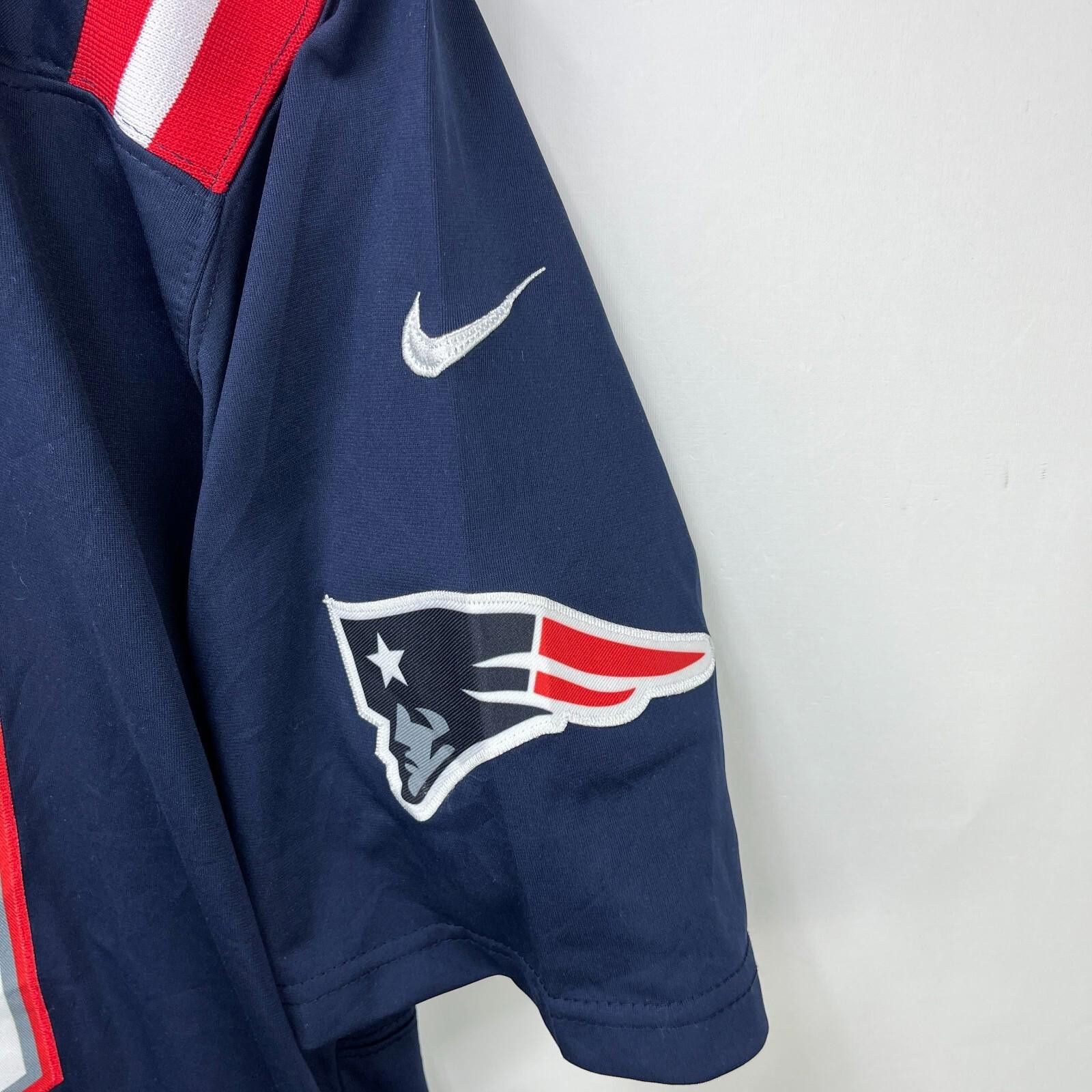 Nike New England Patriots NFL On Field Jersey Mac Jones Medium Size ONE SIZE - 6 Thumbnail