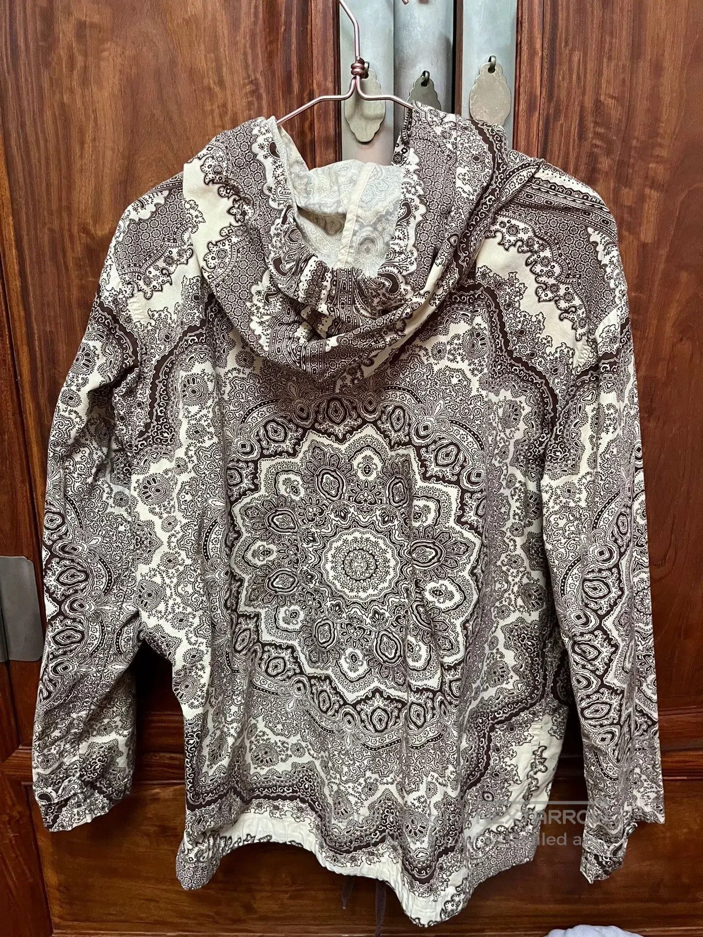 Tenderloin Tenderloin Paisley Hoodie in Brown. Size US XS / EU 42 / 0 - 1 Thumbnail