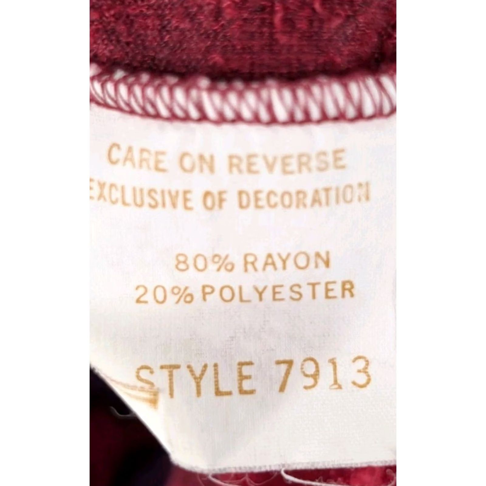 Mary McFadden VINTAGE Mary McFadden Couture Collection Robe Womens L Red Rayon Tie 49" 3/4 Sleeve Size L / US 10 / IT 46 - 6 Thumbnail