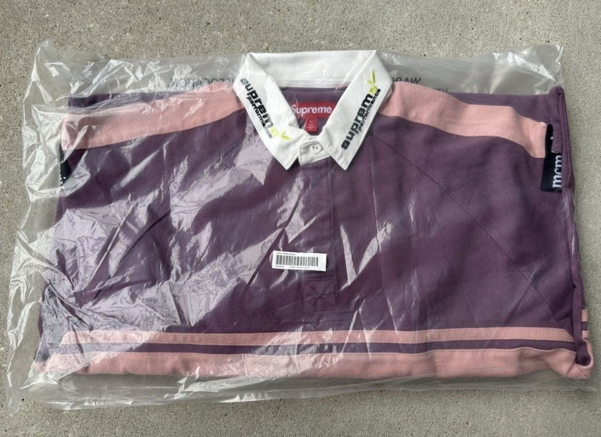Supreme Supreme Chest Stripe Rugby Shirt Size US L / EU 52-54 / 3 - 2 Thumbnail
