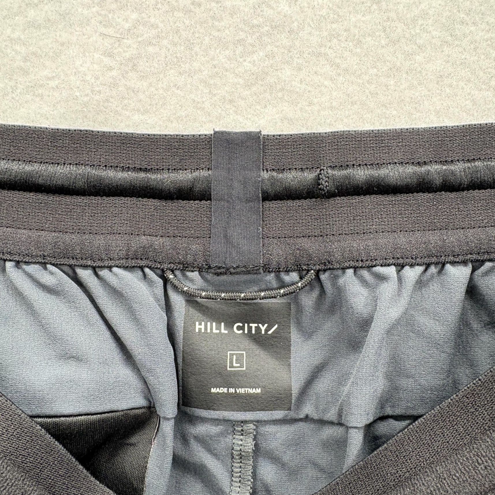 Vintage Hill City Jogger Pants Mens Large Gray Nylon Stretch Zip Pocket Athletic Run Size US 33 - 4 Thumbnail