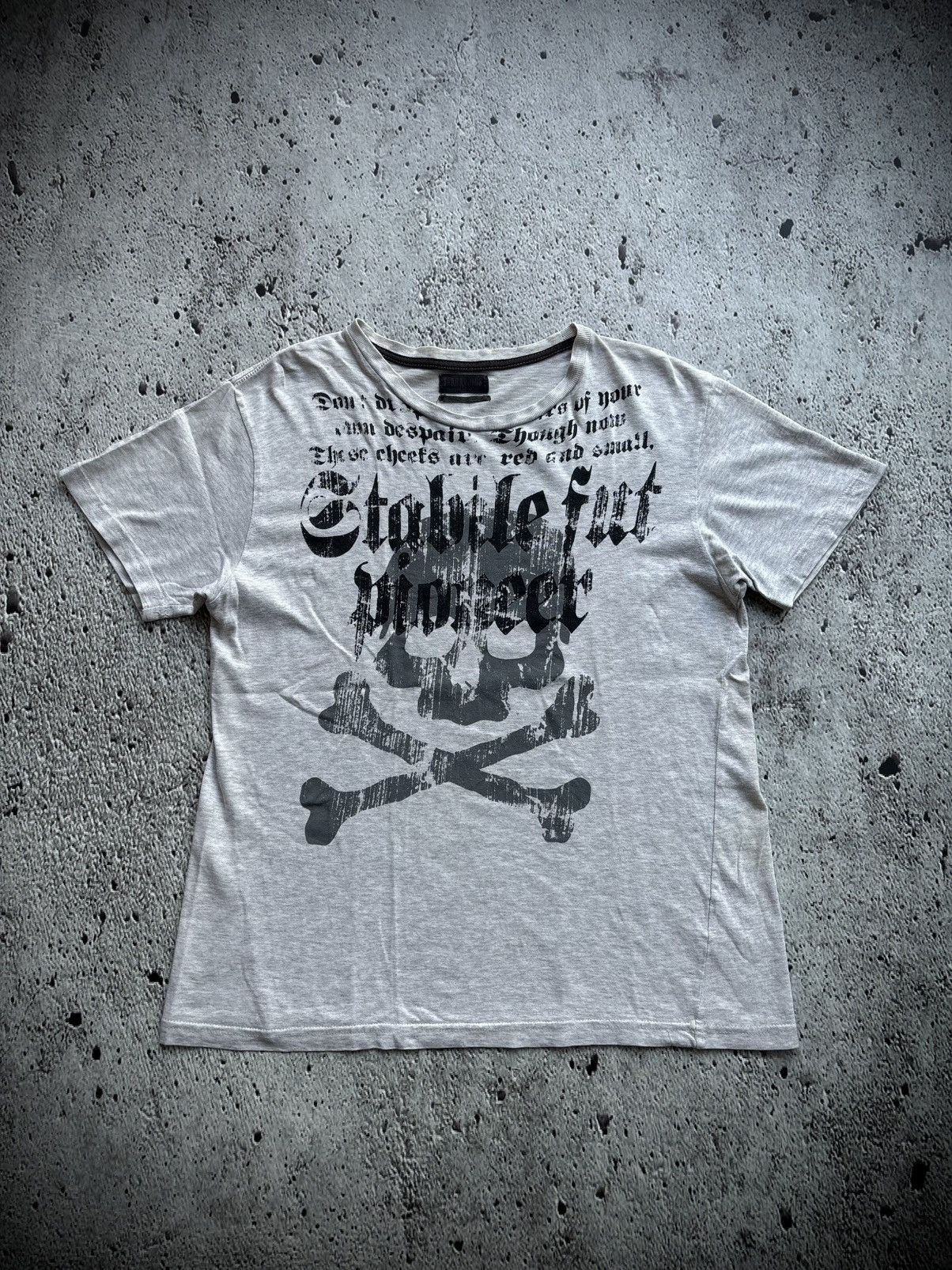 Hysteric Glamour Y2k Stabile fut skull Ifsix punk style Tshirt Size US M / EU 48-50 / 2 - 1 Thumbnail