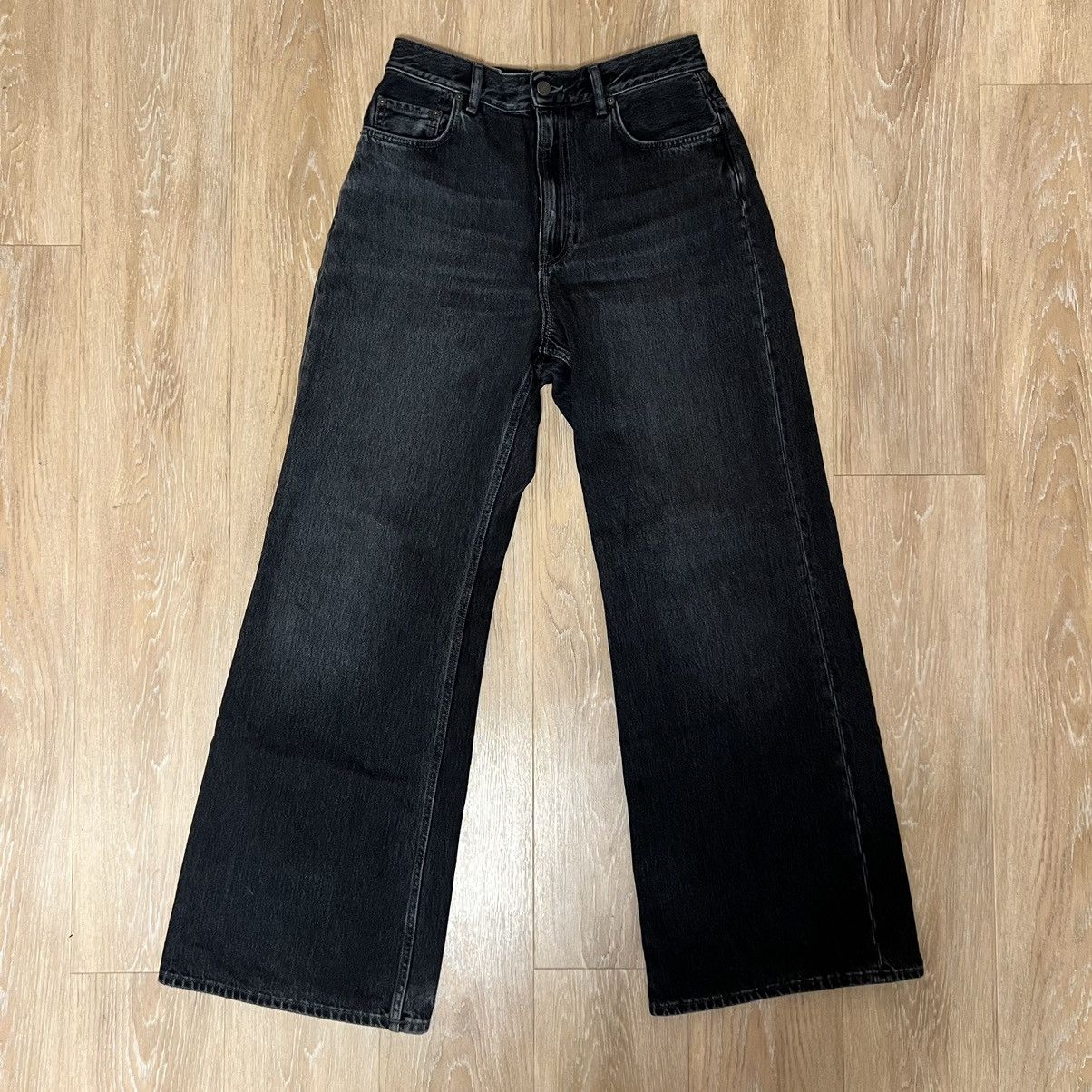Pre-owned Acne Studios 2022 Denim Jeans Vintage Black