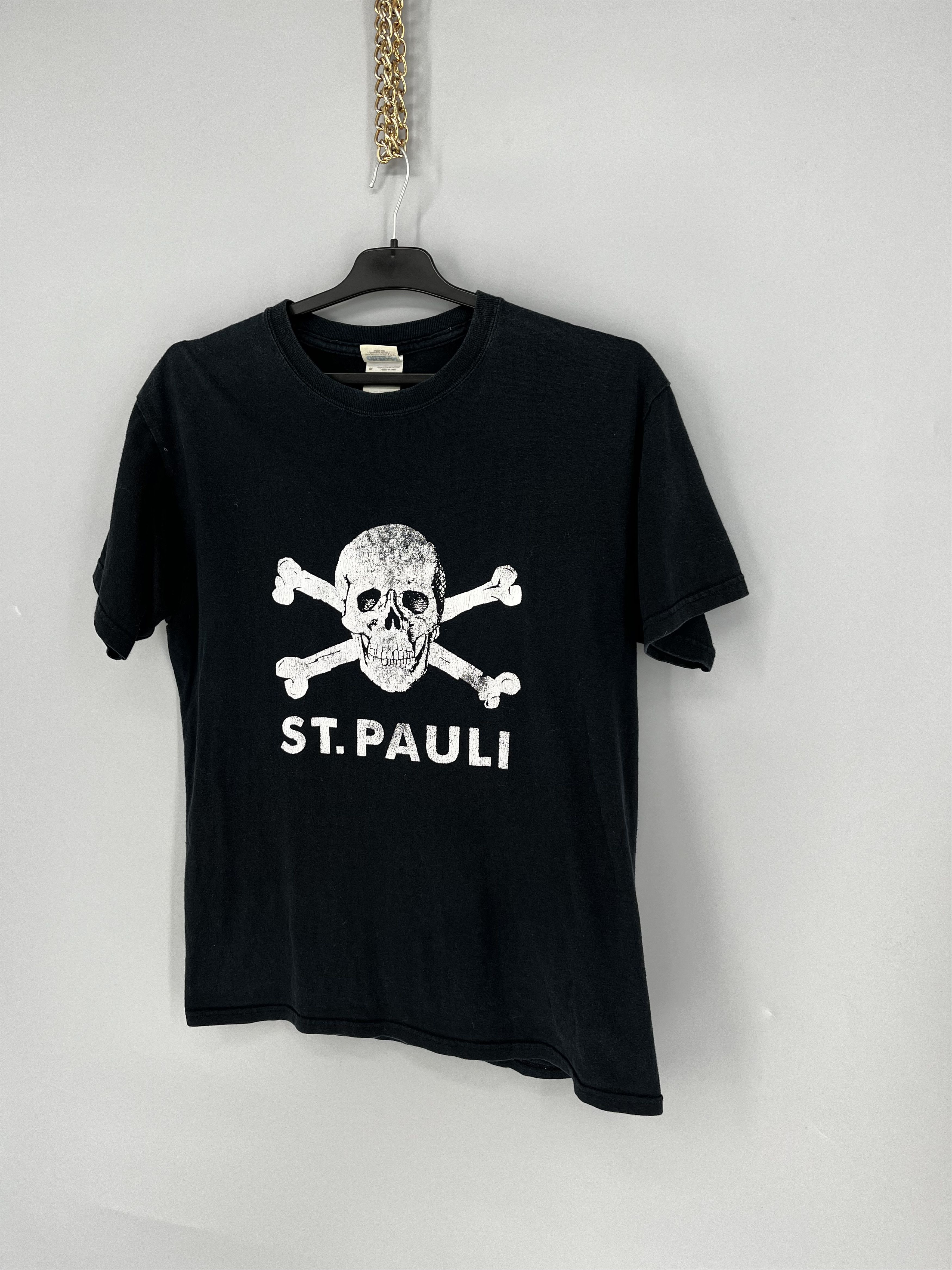 Saint Paul Vintage St.Pauli 90s Rare Blaxk Graphic Size M Size US M / EU 48-50 / 2 - 3 Thumbnail