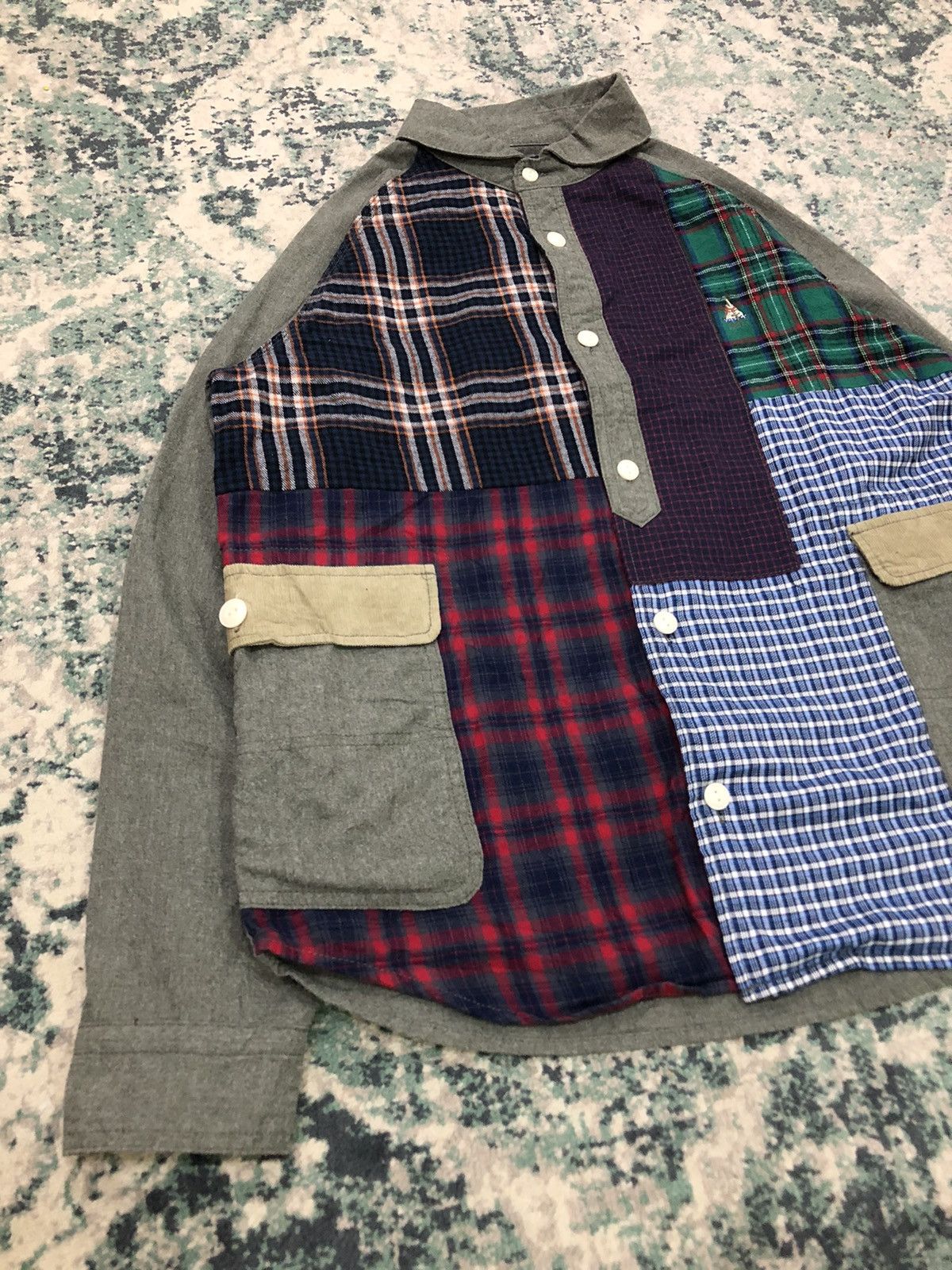 go slow caravan FW2020 ' Go Slow Caravan ' 5 Cut Layered Double Big Pocket Size US L / EU 52-54 / 3 - 3 Thumbnail