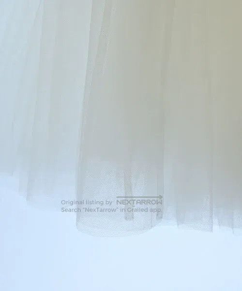 Comme des Garcons Comme Des Garcons size S White Retro Lace Skirt Size 23" - 6 Thumbnail