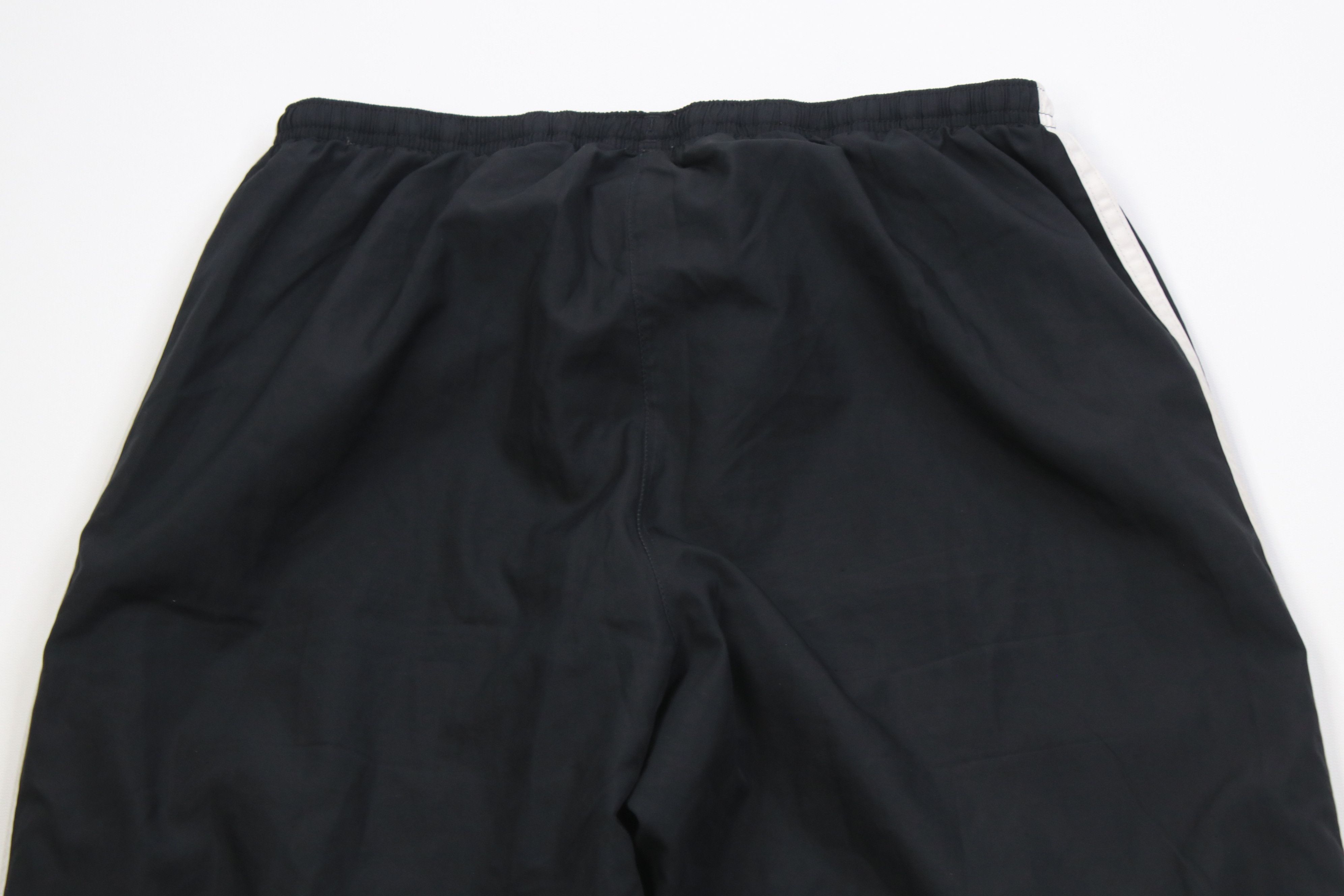 Adidas Vintage Y2K 2005 Adidas Wide Leg Windbreaker Pants Black Size US 36 / EU 52 - 13 Thumbnail
