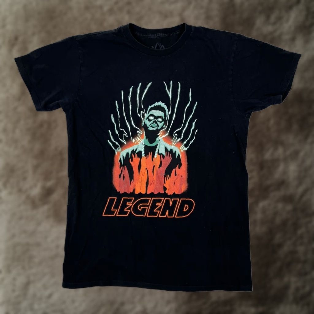 Vintage The Weeknd Legend Licensed T-Shirt XS? Size US M / EU 48-50 / 2 - 1 Thumbnail