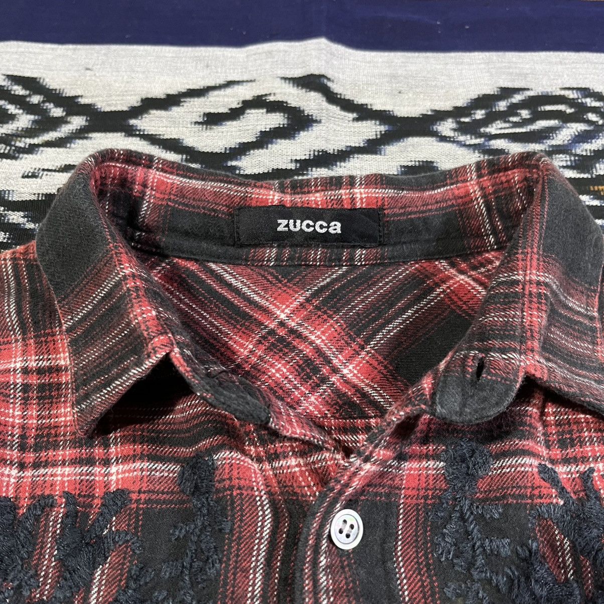 CABANE de ZUCCa Zucca Plaid Button Up Shirt Embroidered Size US S / EU 44-46 / 1 - 5 Thumbnail