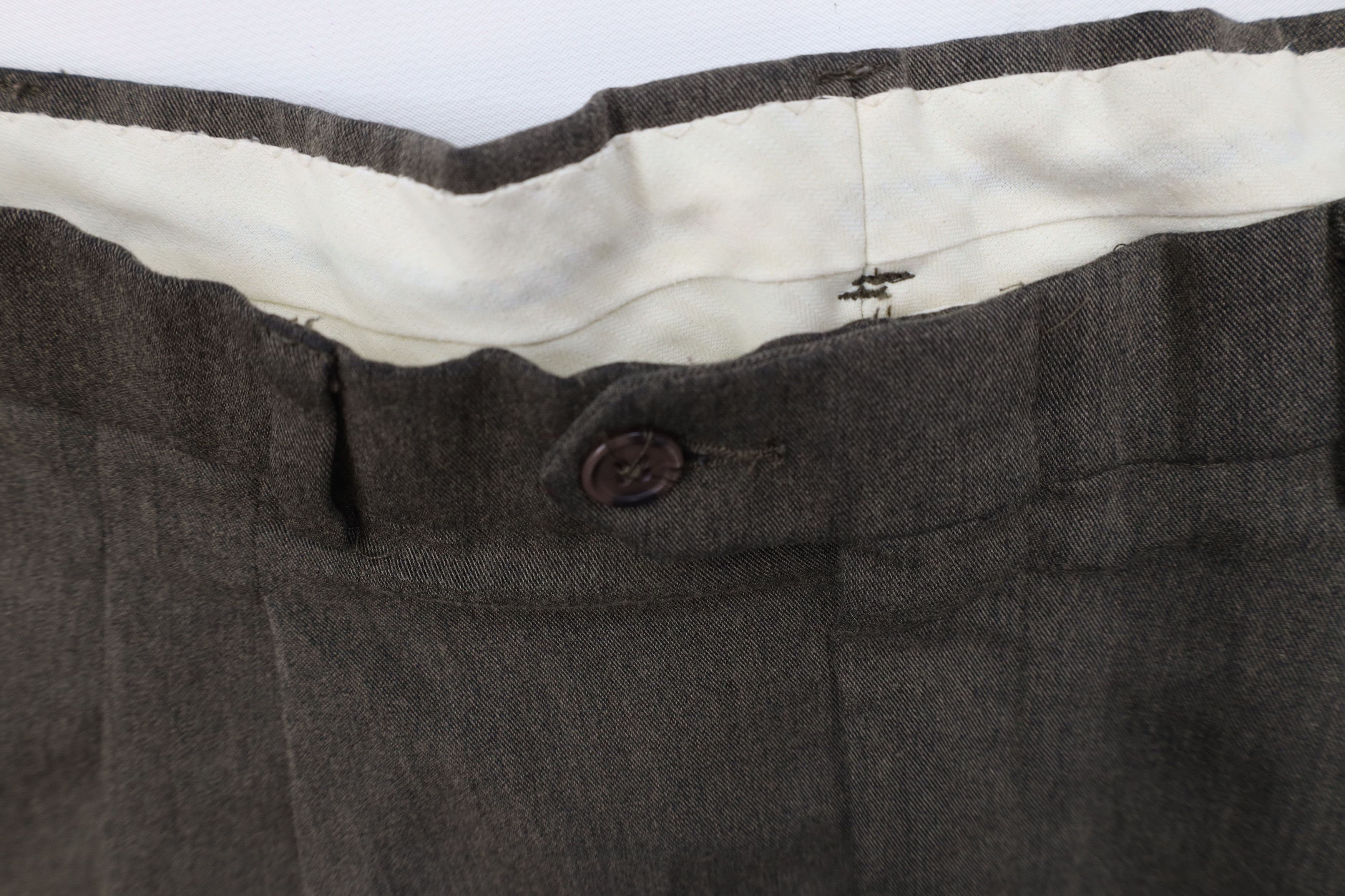 Vintage Vintage 90s Streetwear Rayon Gabardine Wide Leg Chino Pants Size US 36 / EU 52 - 6 Thumbnail