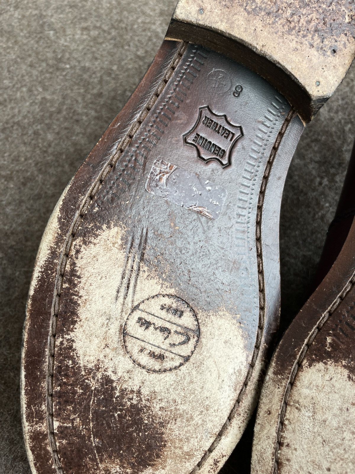 Clarks Clarks Leather Loafers Size US 9 / EU 42 - 8 Thumbnail