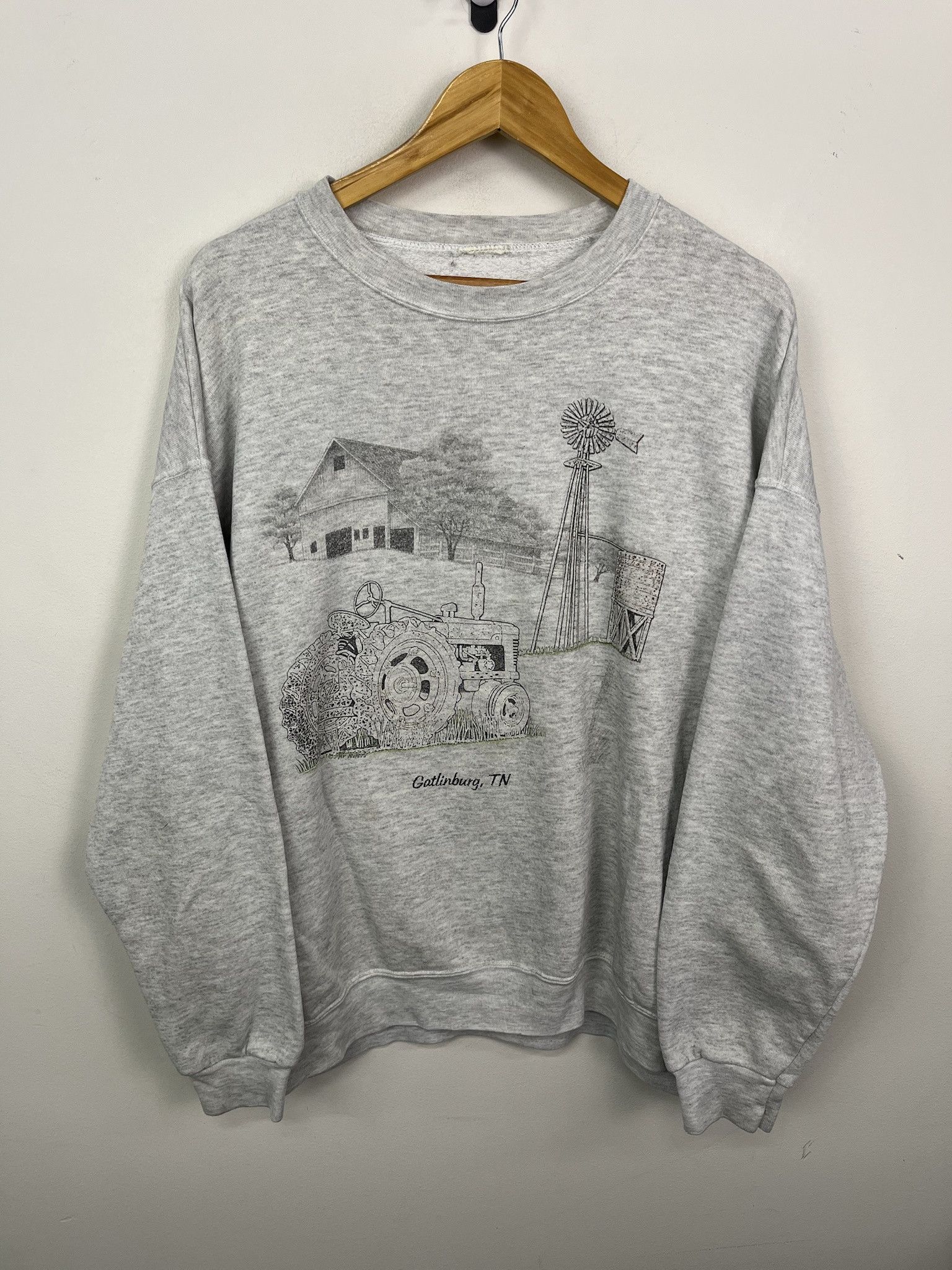 Vintage Vintage 90's Gatlinburg Tennessee Farm Country Art Pullover Crewneck Size XXL Size US XXL / EU 58 / 5 - 1 Thumbnail