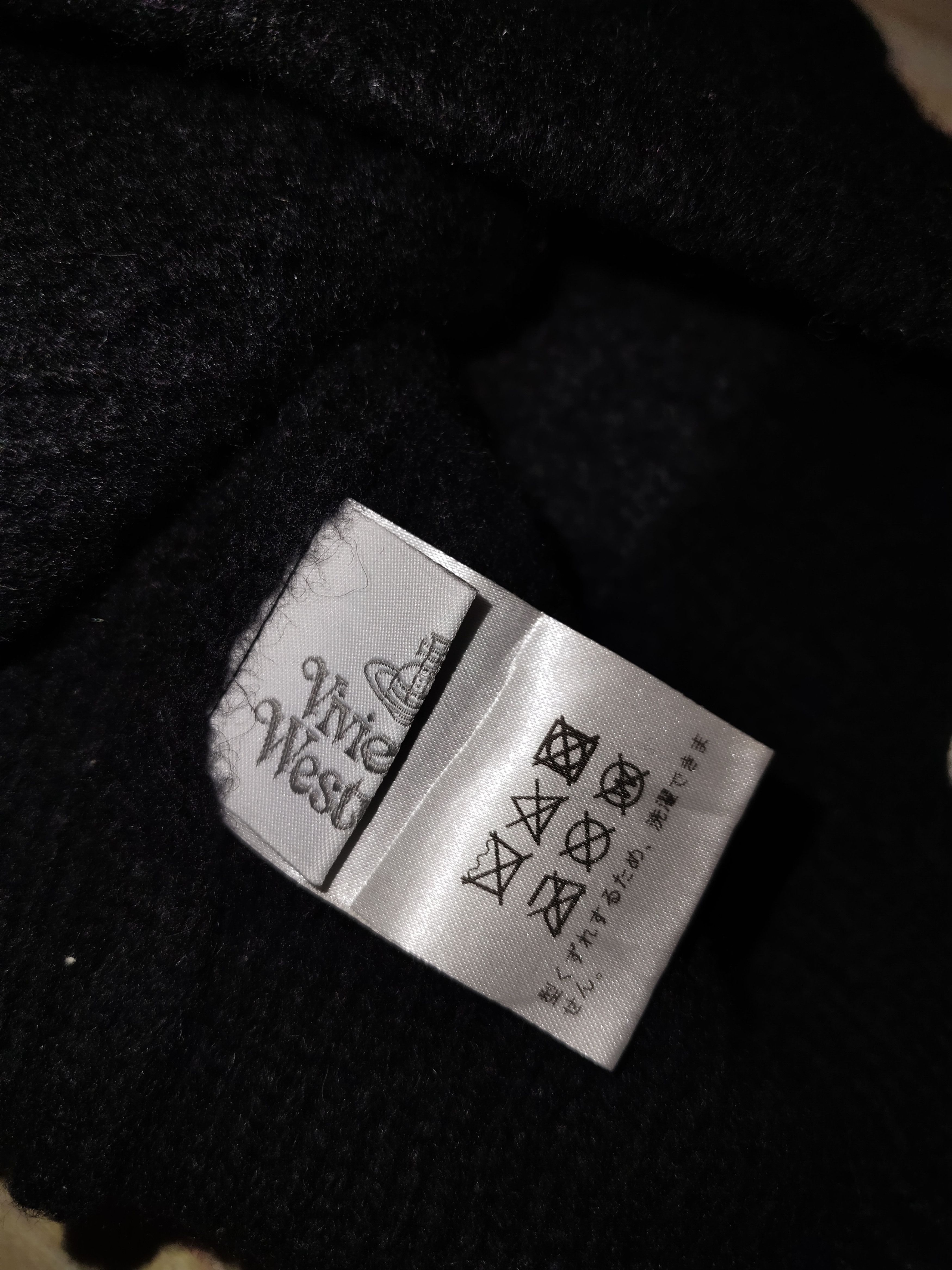 Vivienne Westwood VIVIENNE WESTWOOD Wool Beanie Size ONE SIZE - 4 Thumbnail
