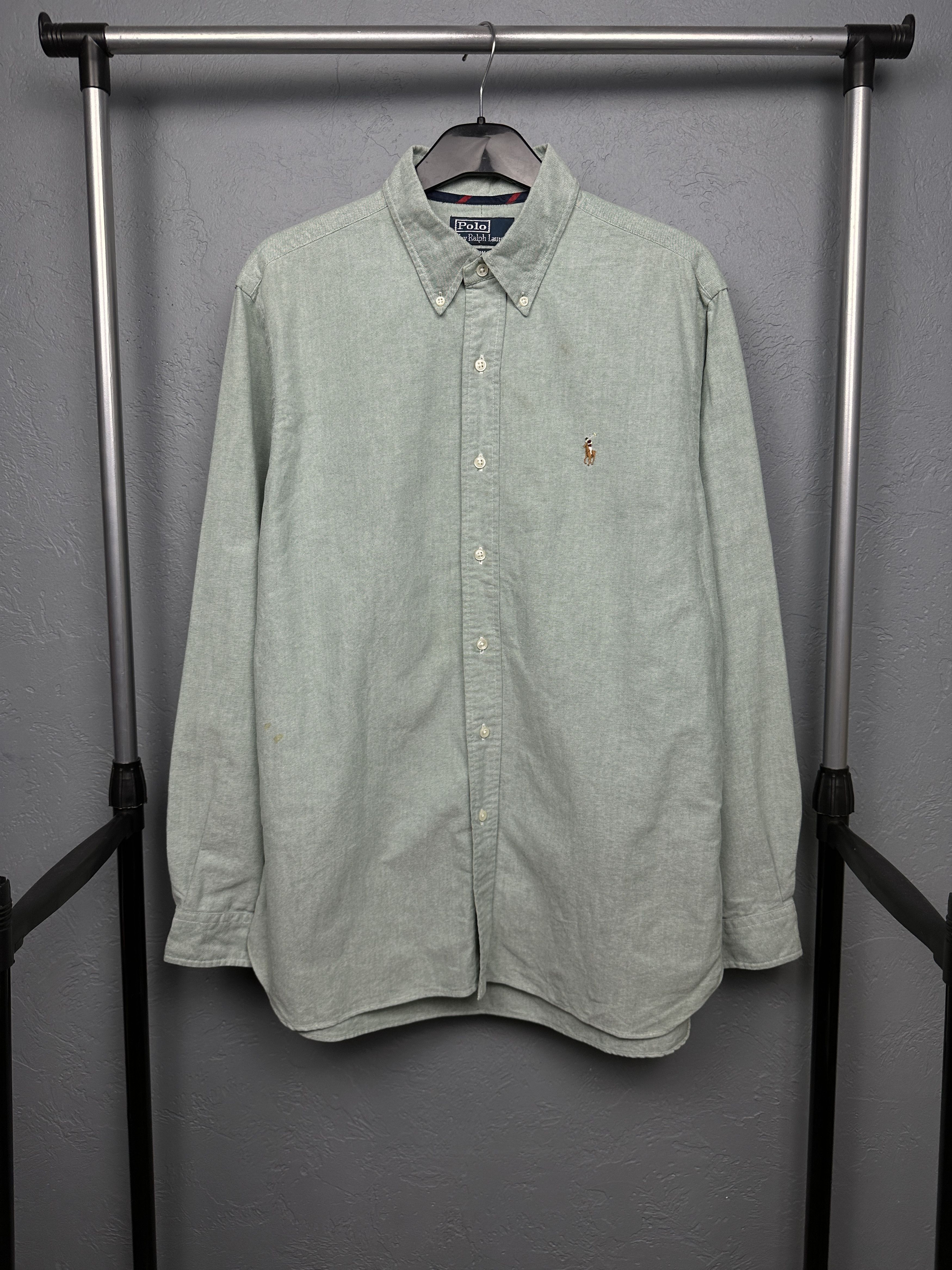 Polo Ralph Lauren Polo Ralph Lauren Mens Long Sleeve Shirt Size US L / EU 52-54 / 3 - 1 Thumbnail