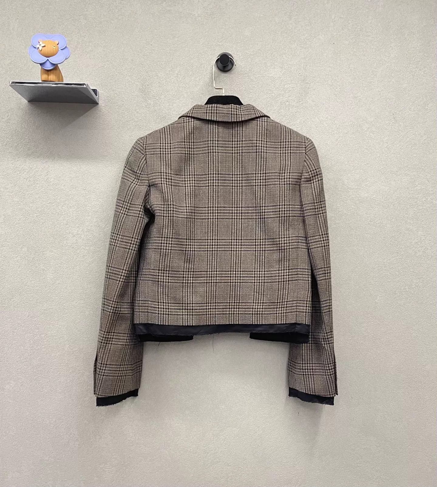 Miu Miu MIU MIU vintage brown check sweet & cool jacket Size XS / US 0-2 / IT 36-38 - 3 Thumbnail