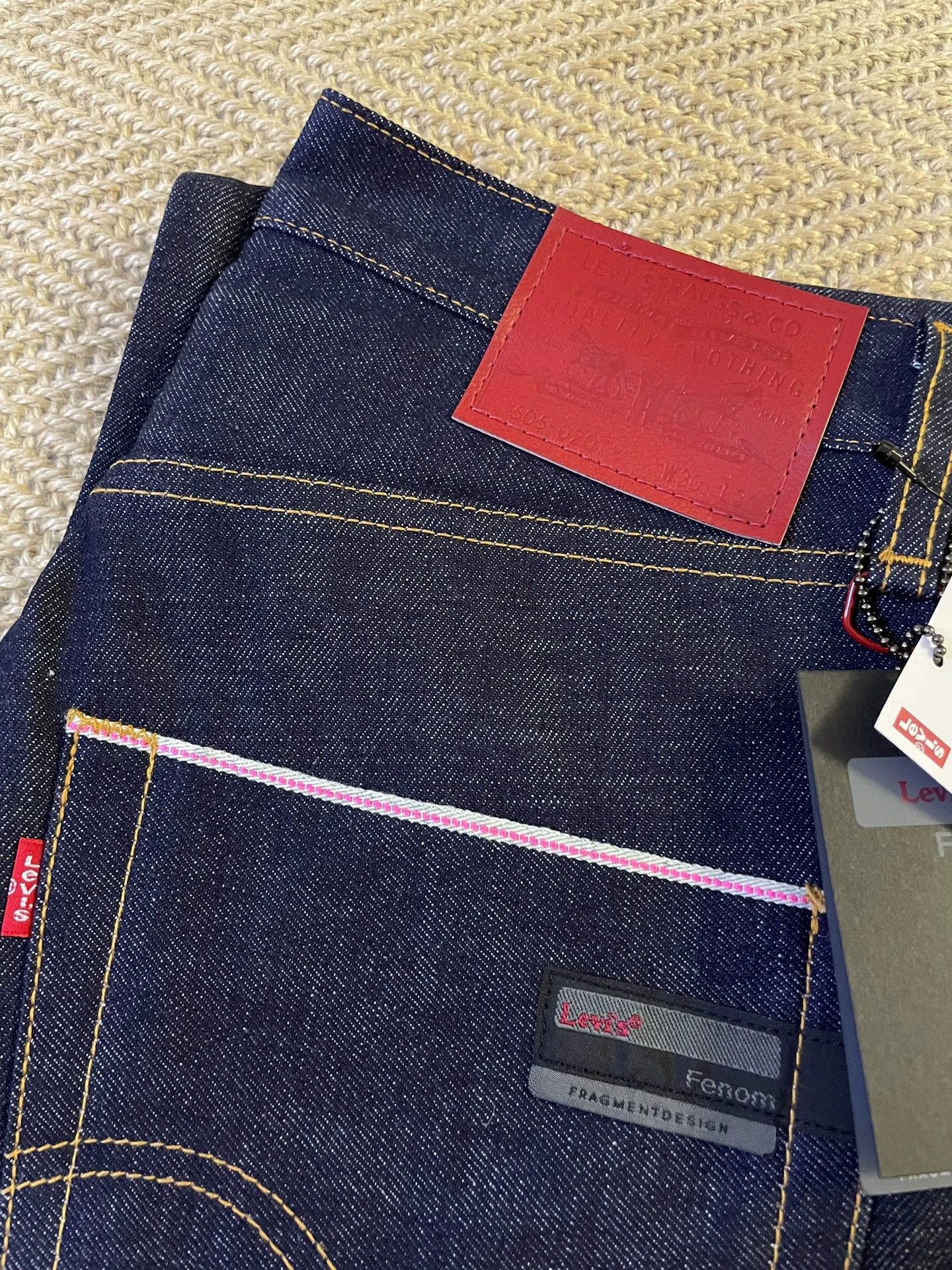 Other FENOM X AFFA Red Demon Raw 505 Loose Jeans W30L31 Rare Size US 30 / EU 46 - 5 Thumbnail
