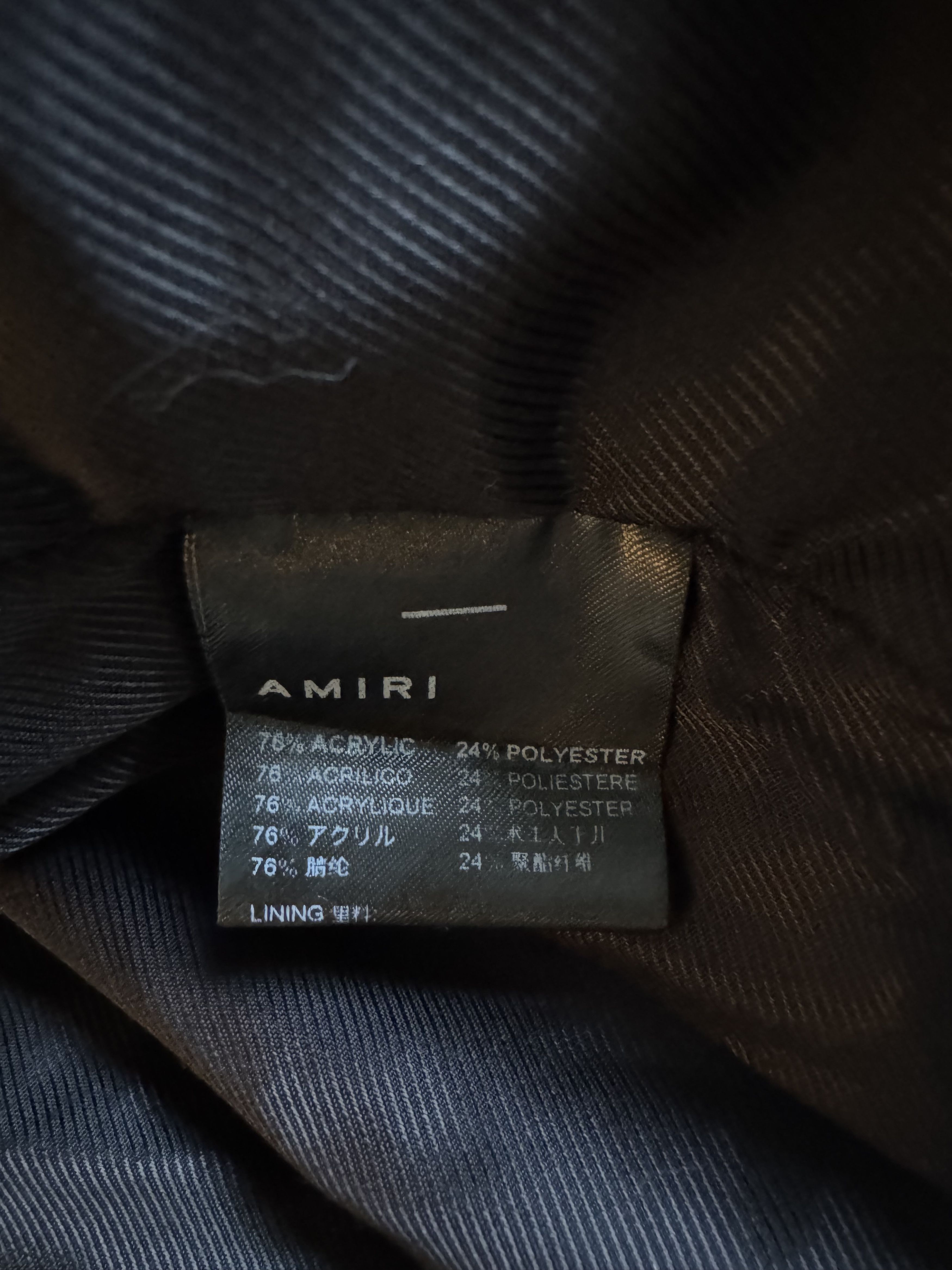 Amiri AW23 Tie Dye Faux Fur Peacoat Size US S / EU 44-46 / 1 - 7 Thumbnail