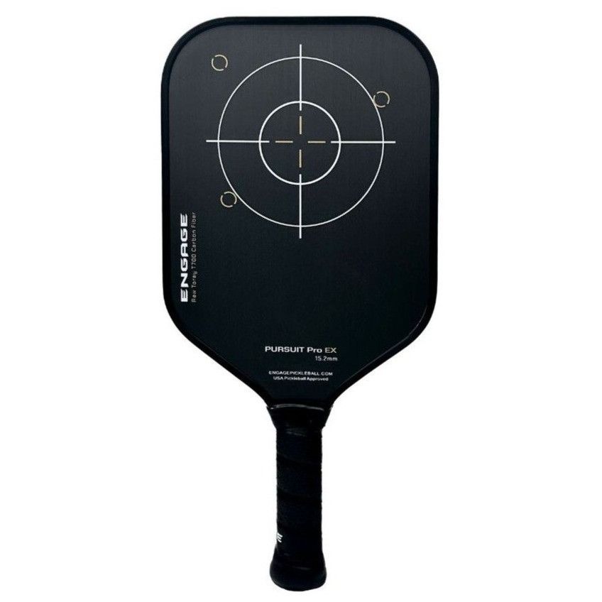 Other Engage Pursuit Pro EX 15.2mm Pickleball Paddle Raw Carbon Fi Size ONE SIZE - 7 Thumbnail