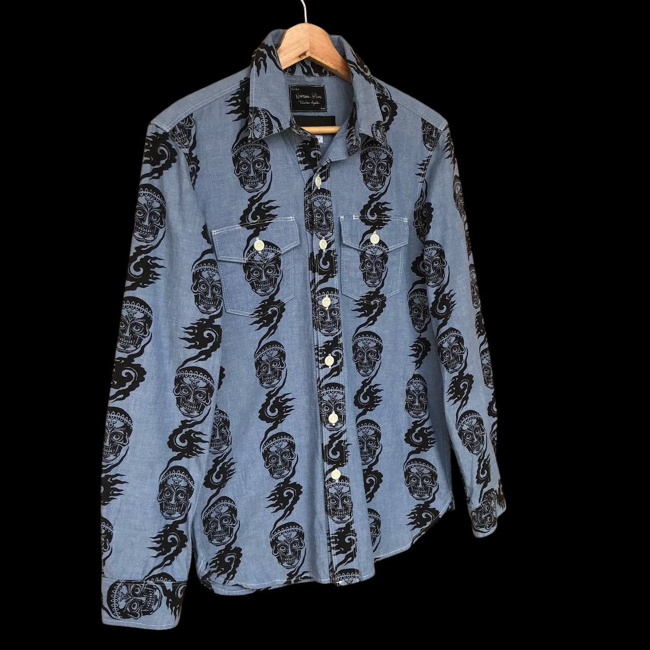 Number (N)ine × Takahiromiyashita The Soloist. NUMBERNINE X MAGICAL DESIGN SKULL PRINTED TAKAHIRO MIYASHITA Size US M / EU 48-50 / 2 - 8 Thumbnail