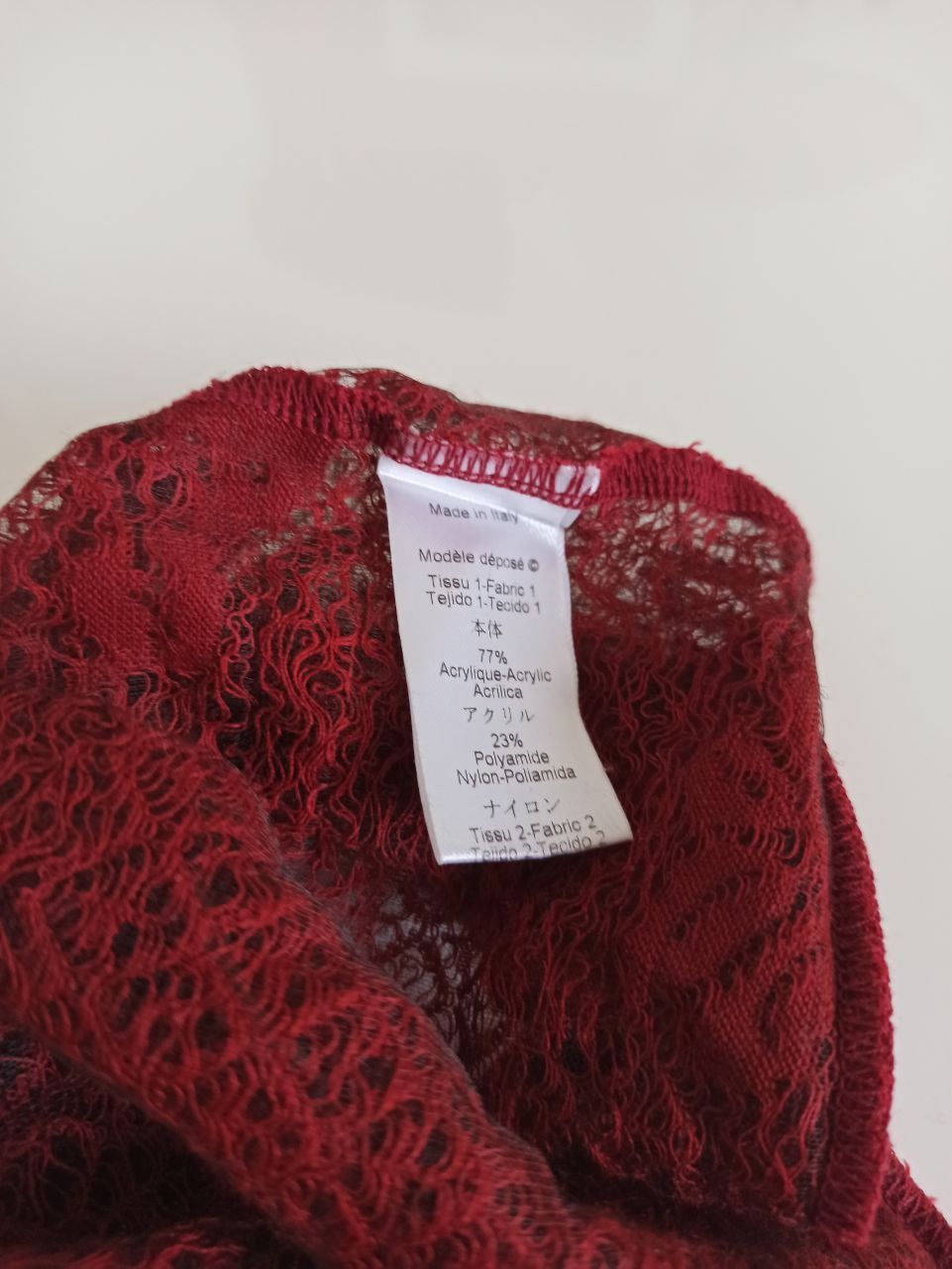 Kenzo Kenzo Takada vintage transperent floral lace sweater Size M / US 6-8 / IT 42-44 - 10 Thumbnail