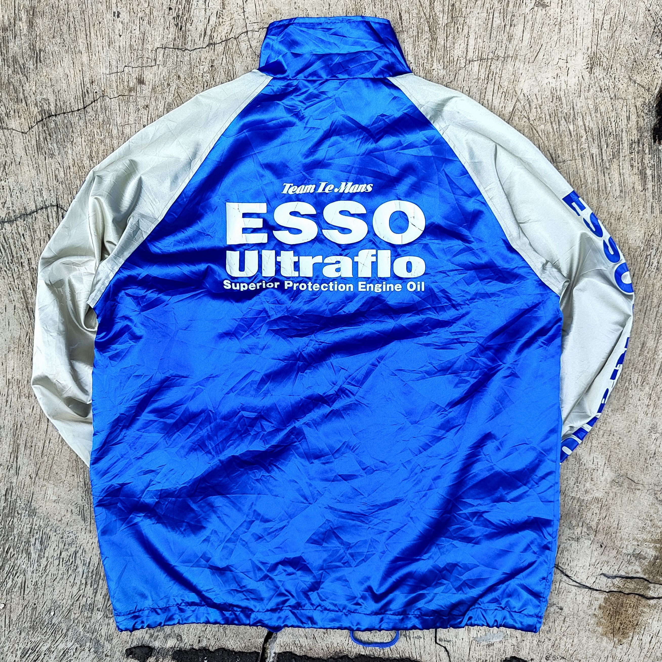 Japanese Brand 2000s Toyota TRD Supra Esso Ultraflo Lemans Team Race Jacket Size US L / EU 52-54 / 3 - 4 Thumbnail