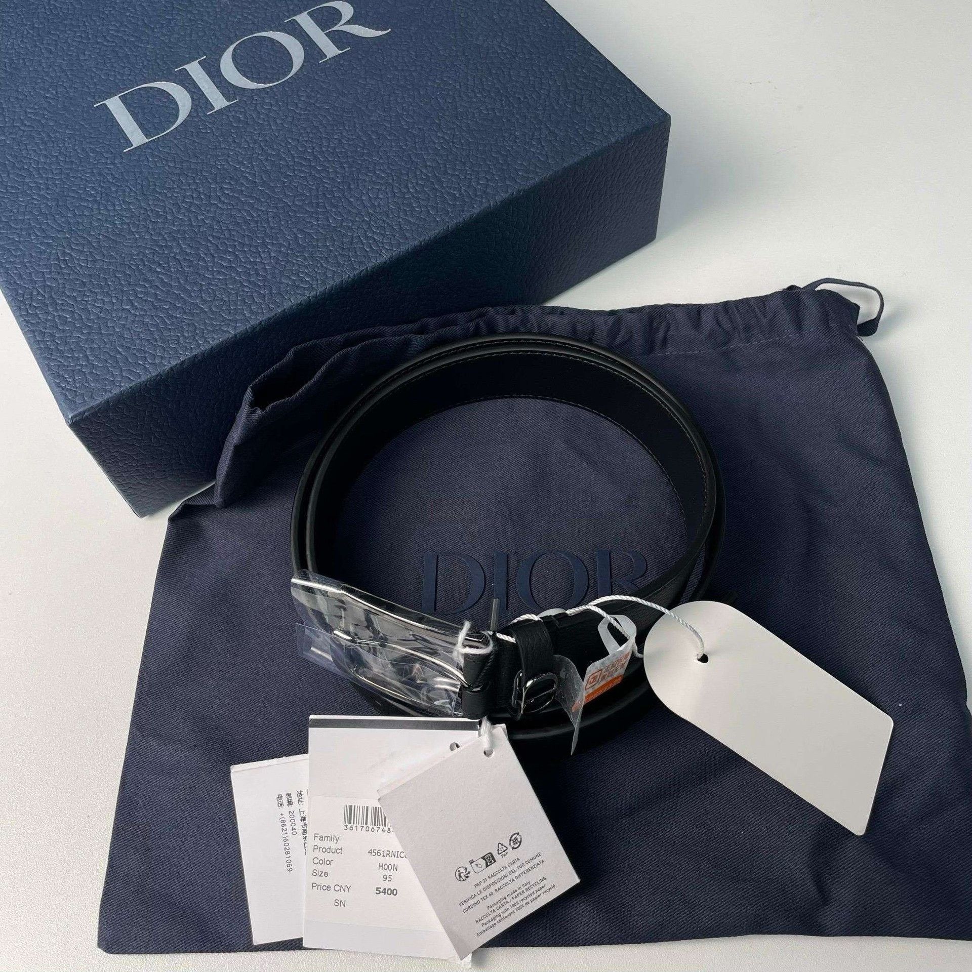 Dior $730 oblique belt - matthew williams kim jones alyx | Grailed
