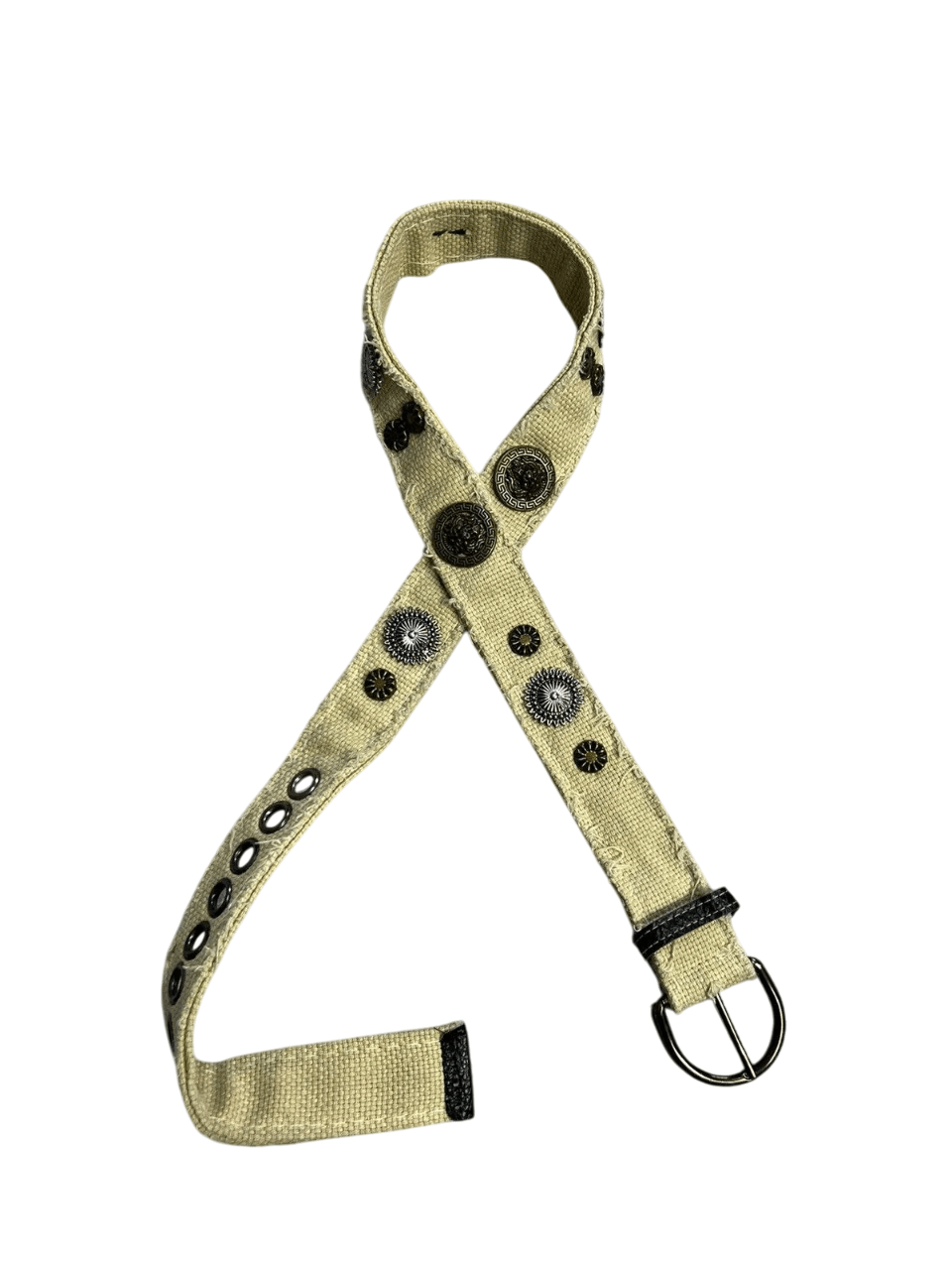 B.B. Simon Y2K punk bling rhinestone leather belt Japan Size ONE SIZE - 5 Thumbnail