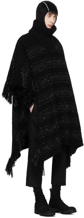 Takahiromiyashita The Soloist. $2160 Takahiromiyashita The Soloist. AW17 Fringe Wool Poncho Size US S / EU 44-46 / 1 - 2 Thumbnail