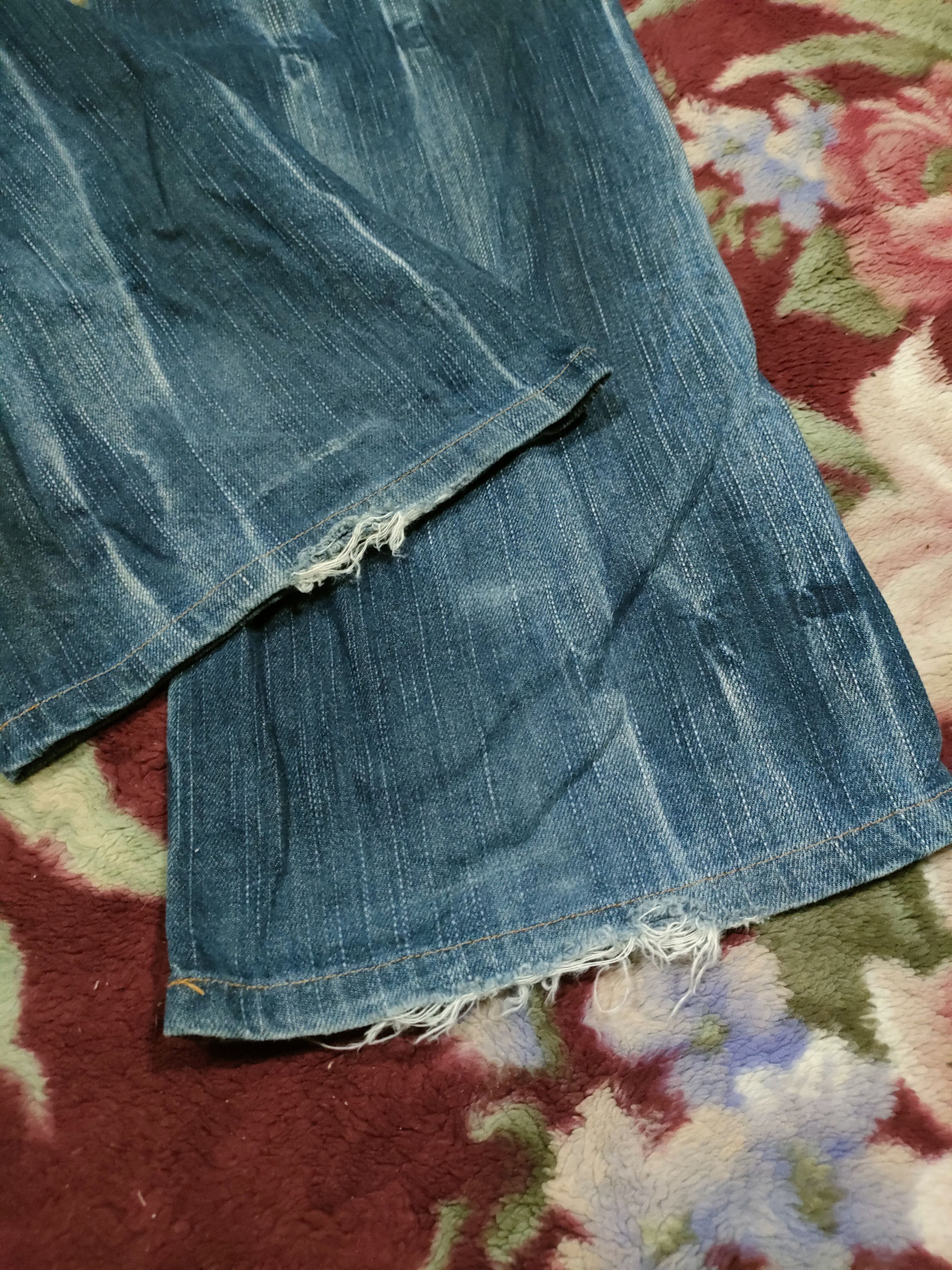 Edwin × Japanese Brand Edwin 505 Vintage Selvedge Jeans Size US 29 - 5 Thumbnail