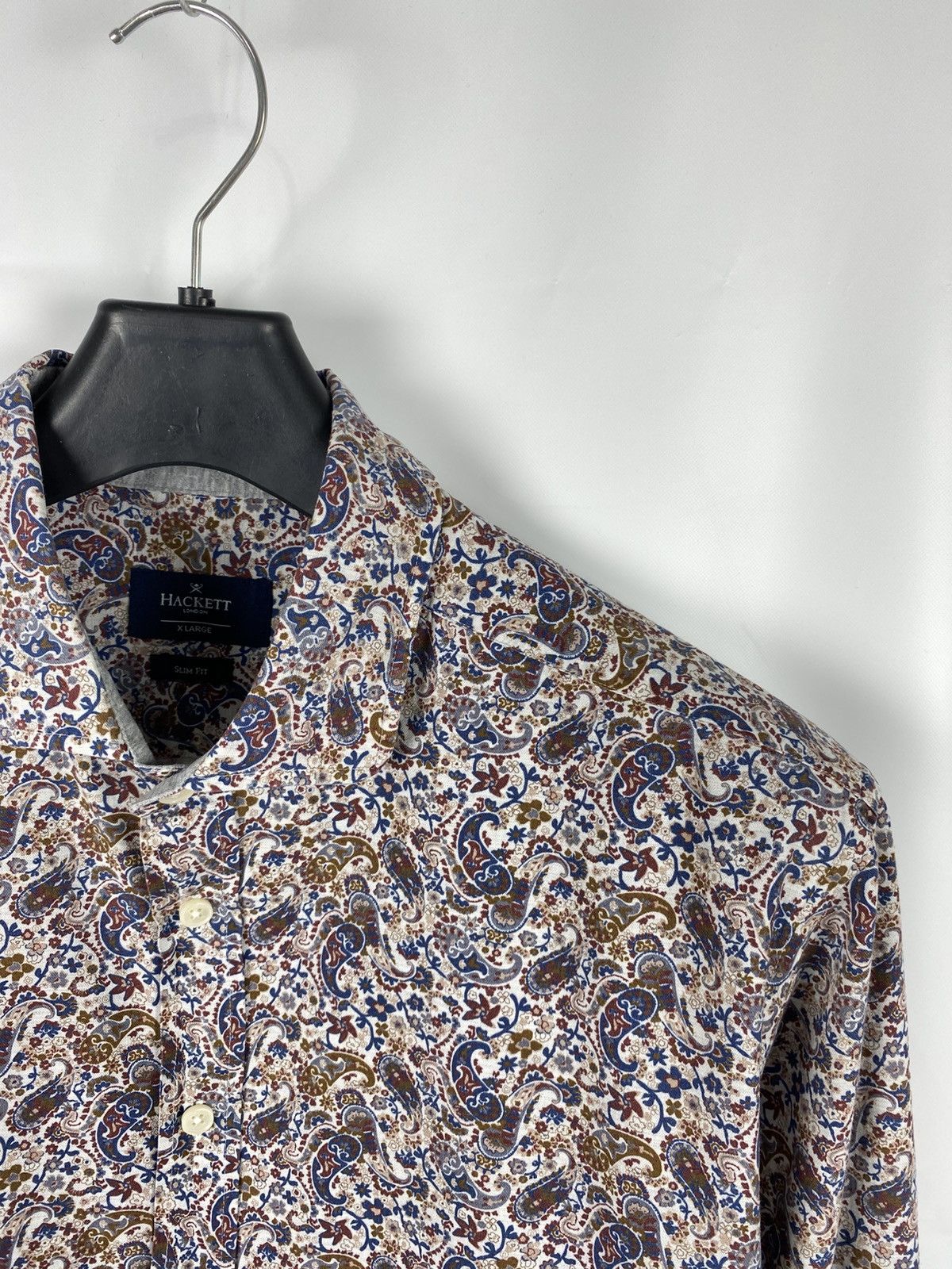 Hackett Hackett Paisley Printed Shirt Button Up size XL Size US XL / EU 56 / 4 - 3 Thumbnail