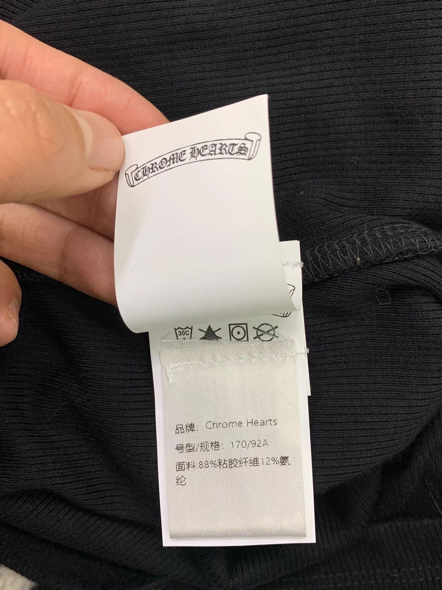 Chrome Hearts Chrome Hearts L Black Embroidered Short Cardi New Size L / US 10 / IT 46 - 6 Thumbnail
