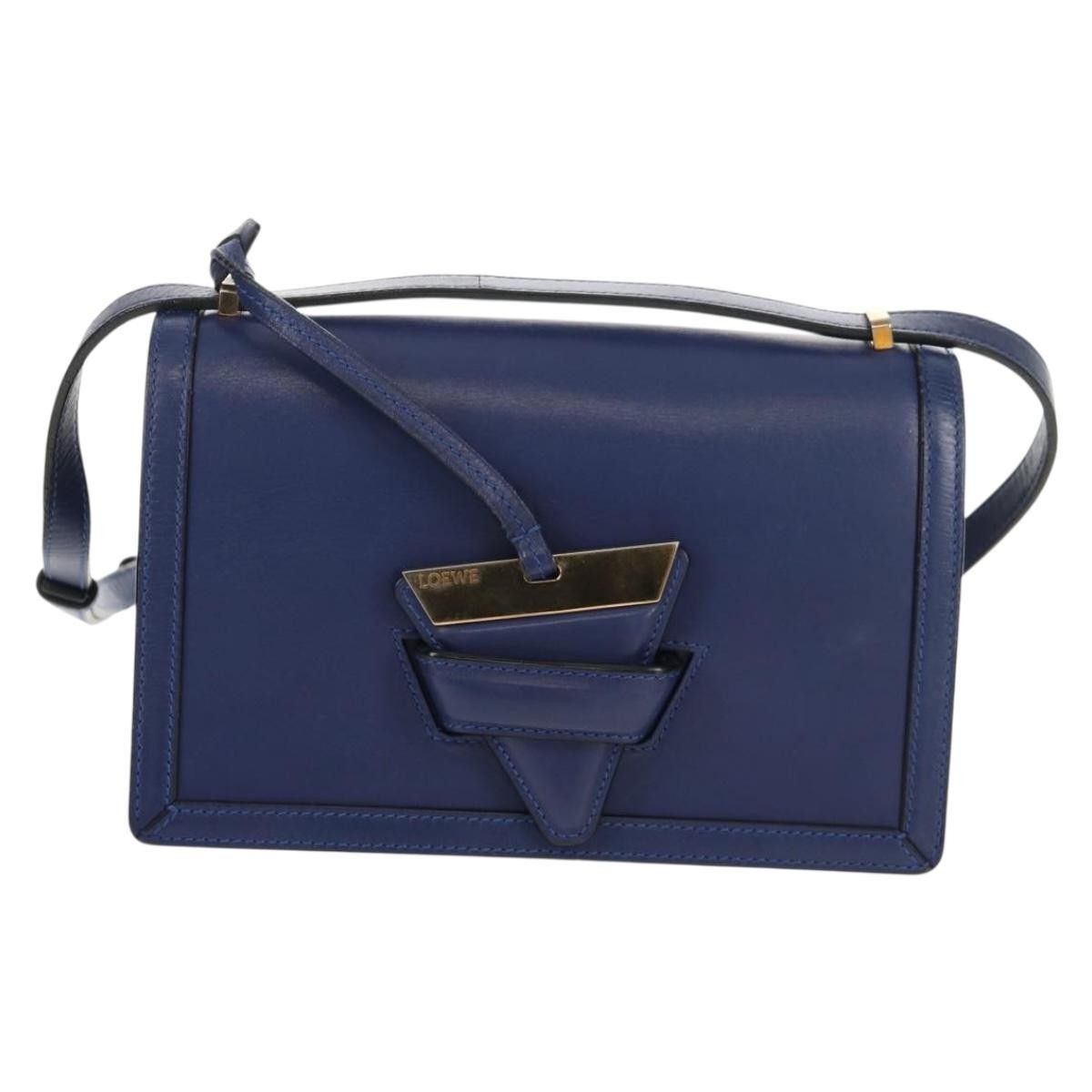 Loewe Loewe Barcelona Shoulder Bag Leather Size ONE SIZE - 1 Thumbnail