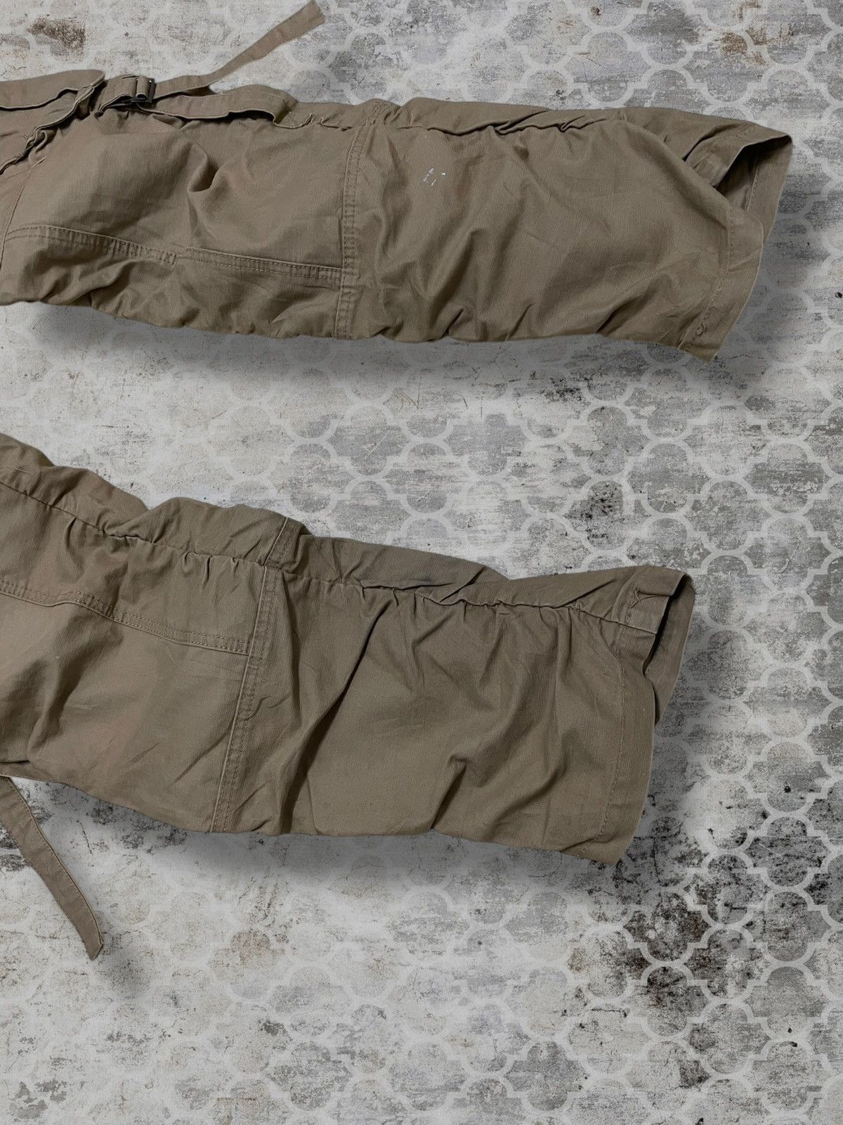 LOWBOX Vintage Og 1990s Japan Designer Lowbox Cargo Bondage Pant Size US 31 - 5 Thumbnail